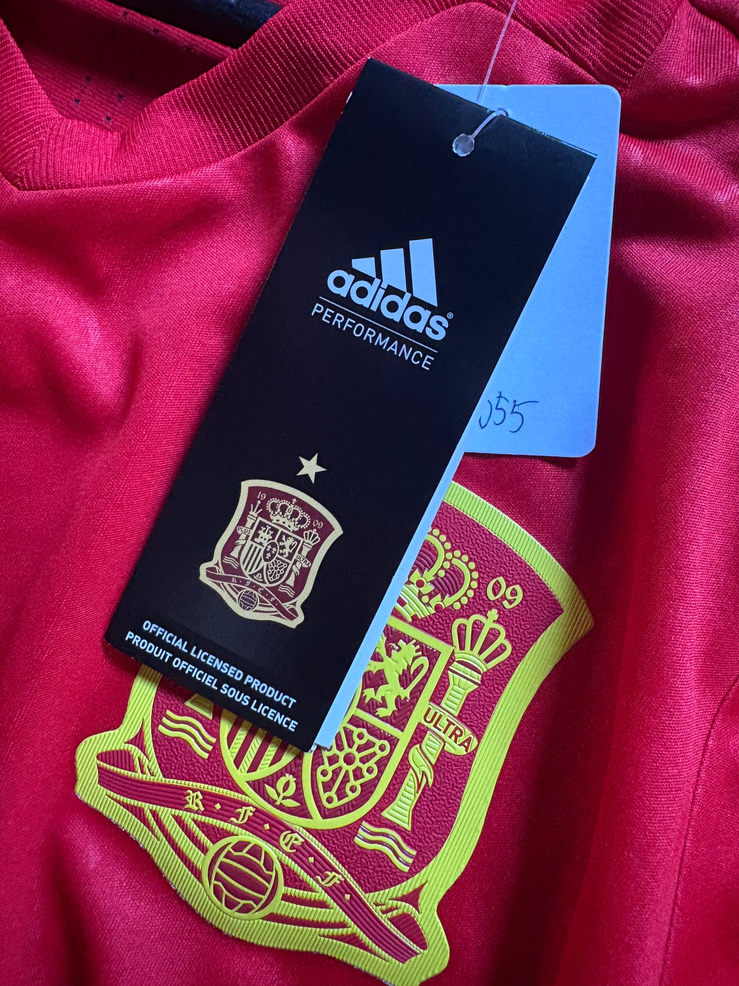 2016 Adidas Spanish National Team L/S Home No.15 Sergio Ramos