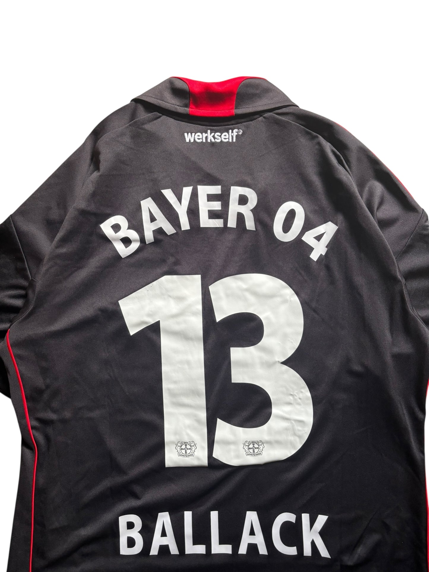 10/11 Adidas Bayer Leverkusen Home No.13 Michael Ballack