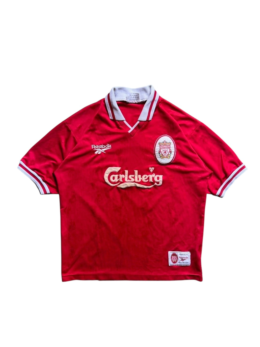 96/98 Reebok Liverpool Home No.7 Steve McManaman