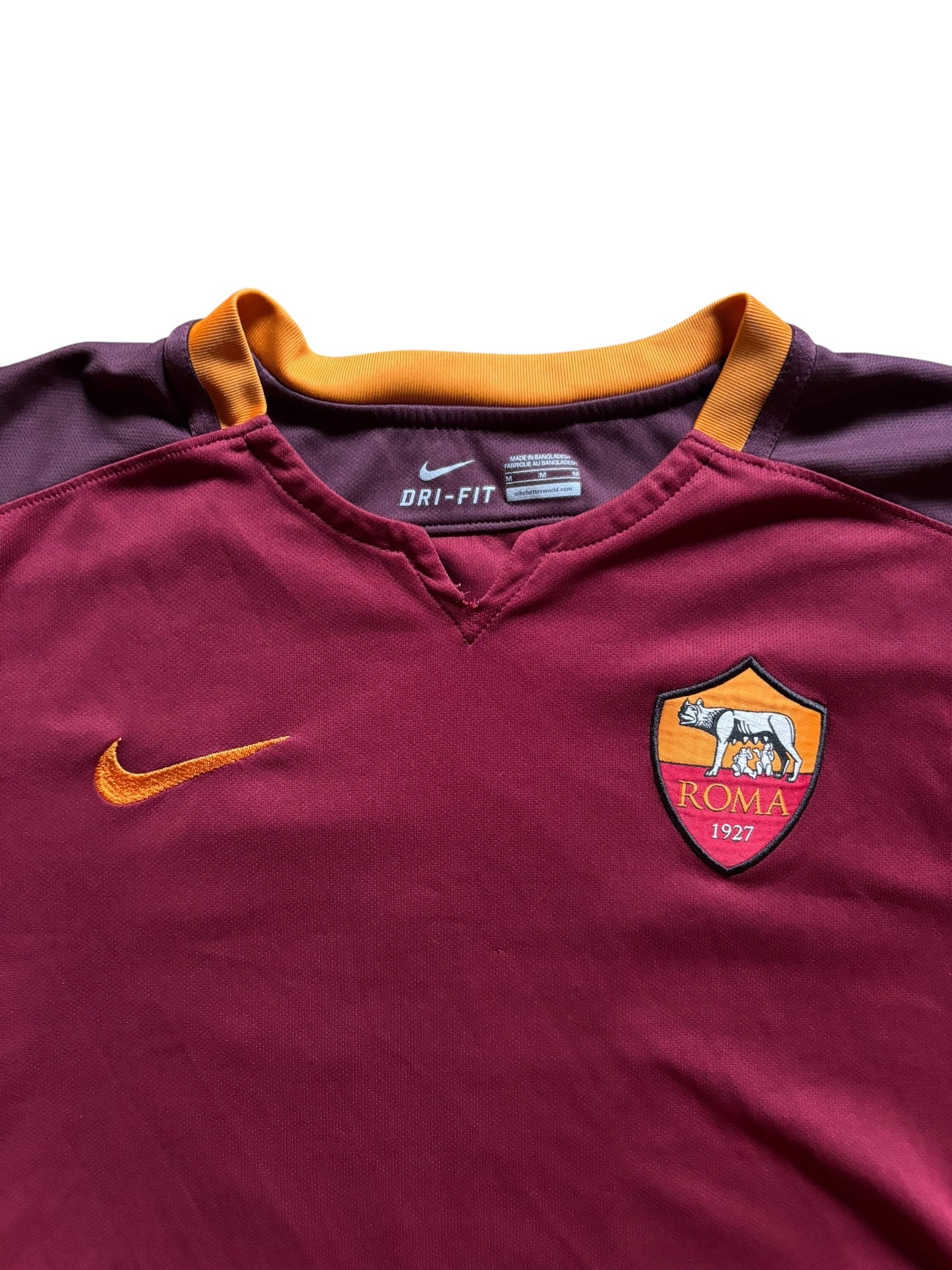 16/17 Nike AS Roma Home No.10 Francesco Totti