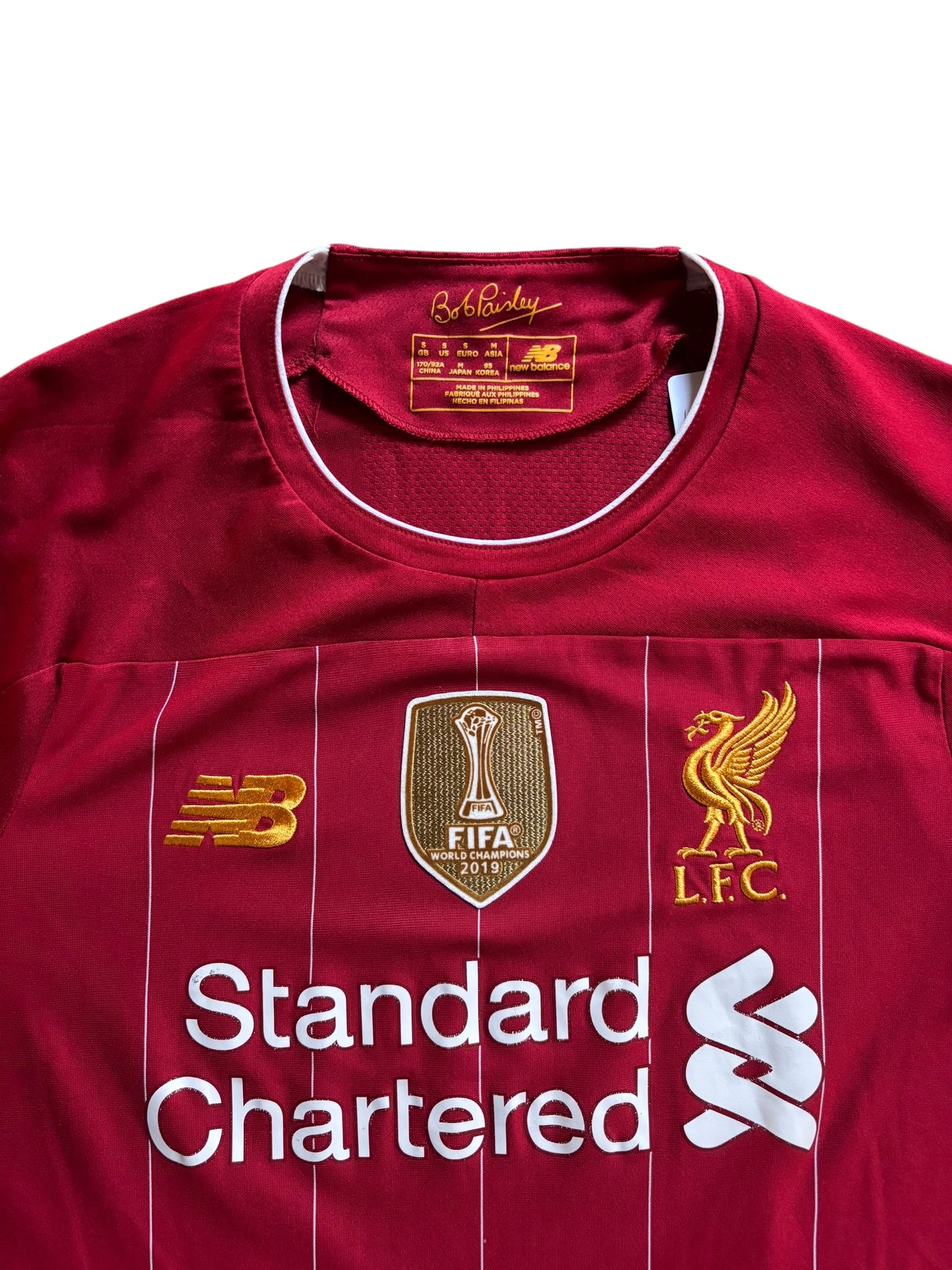 19/20 New Balance Liverpool Home No.4 Virgil van Dijk