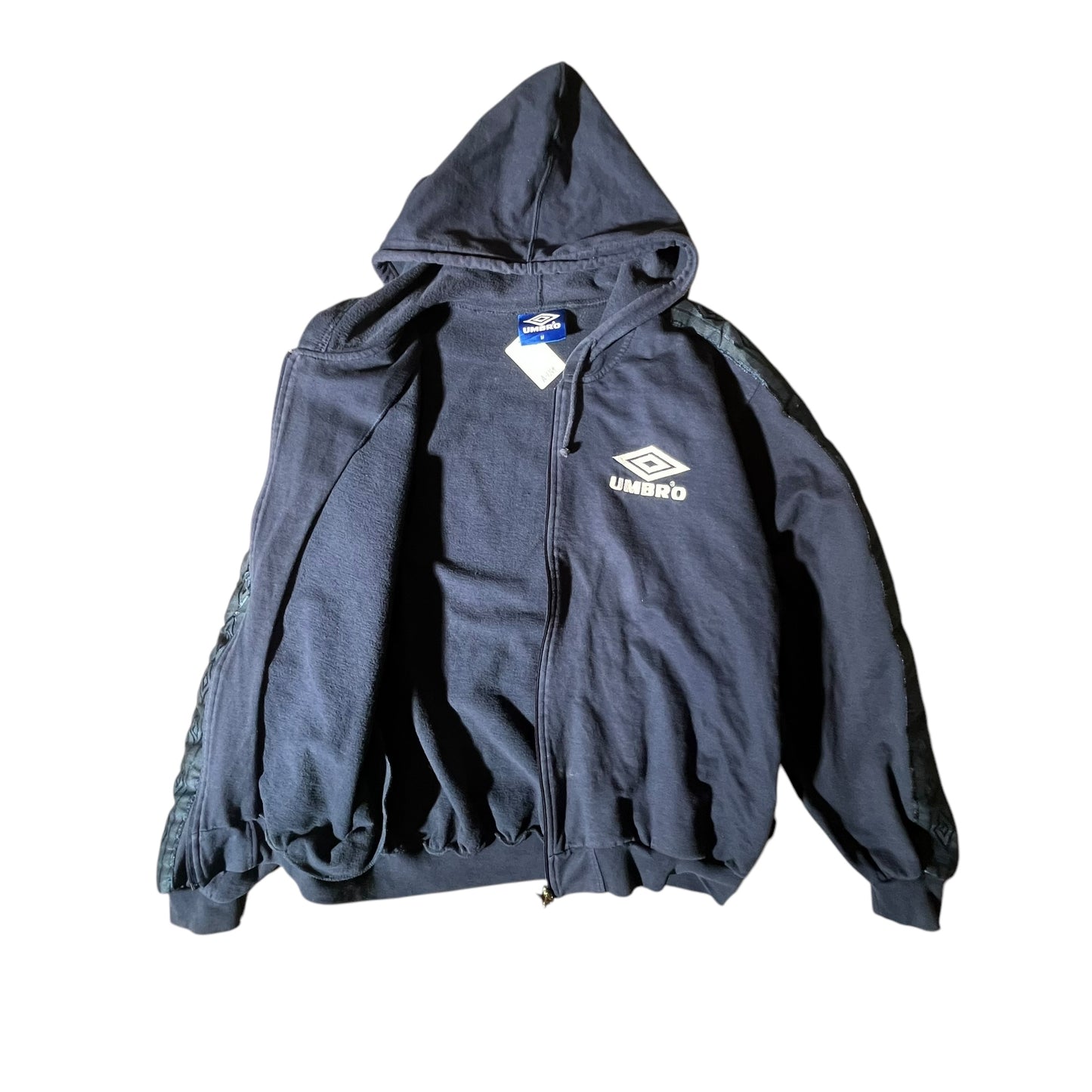 90s Umbro Zip Up Hoodie
