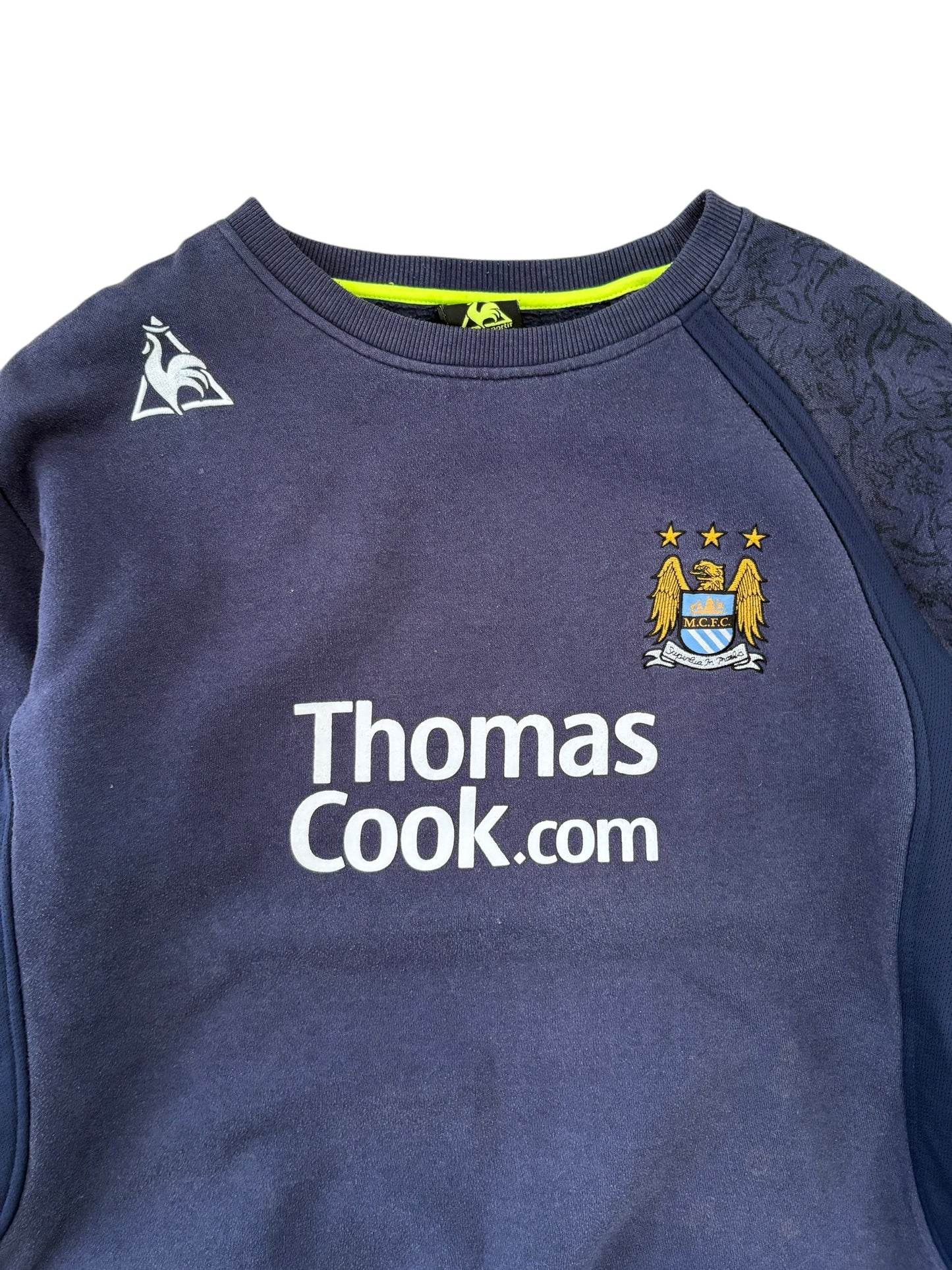 00s le coq sportif Manchester City Sweatshirt