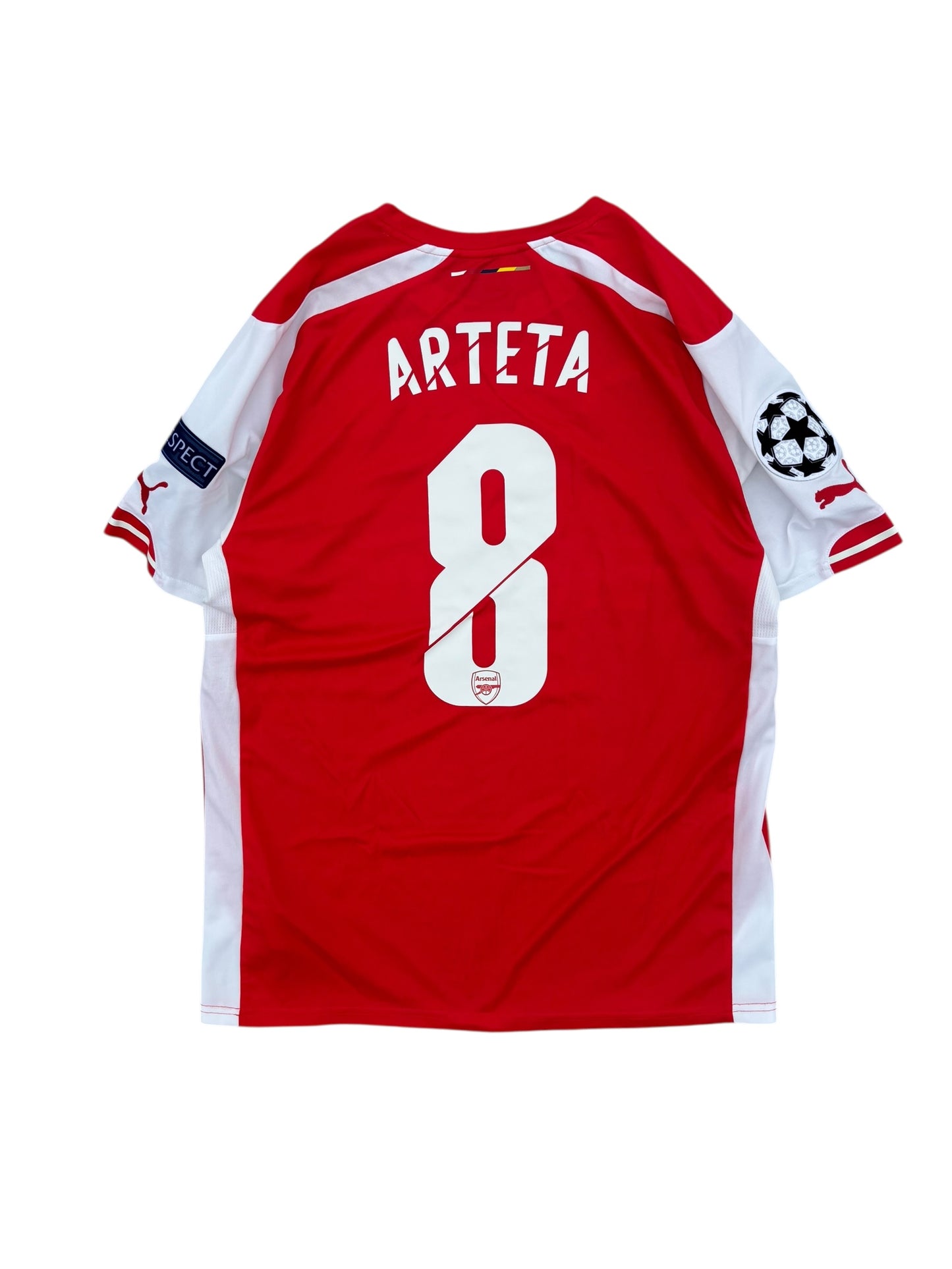 14/15 Puma Arsenal Home No.8 Mikel Arteta