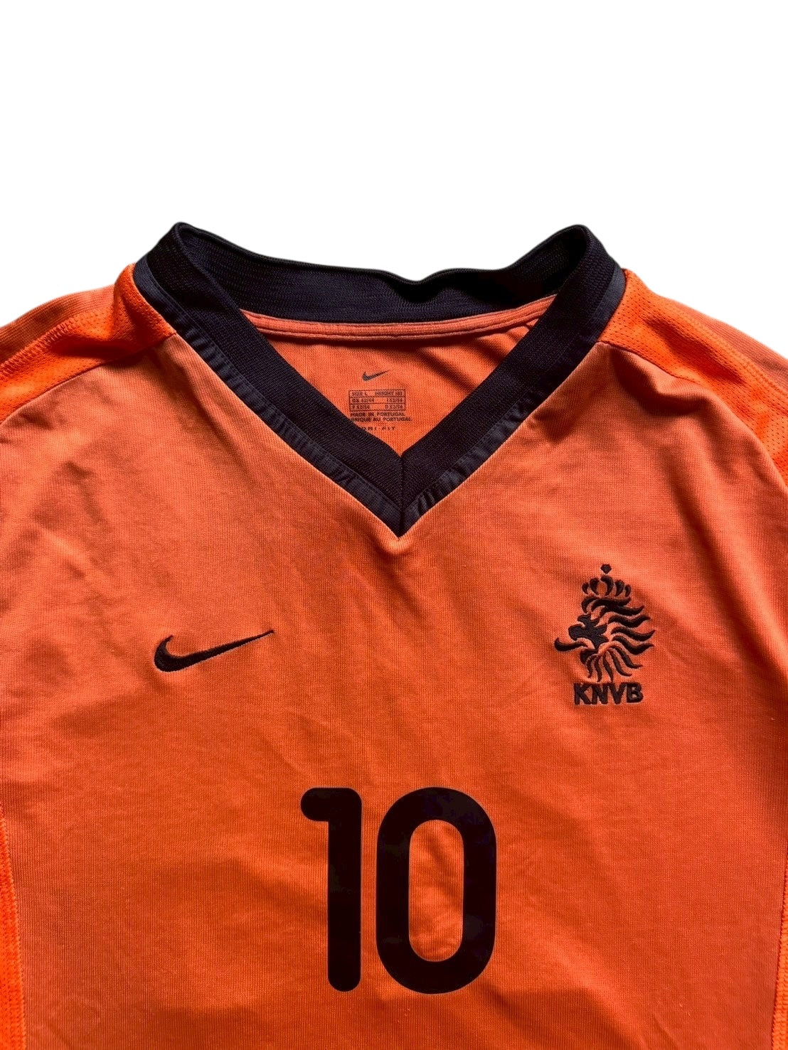 00/02 Nike Netherlands National Team Home No.10 Dennis Bergkamp