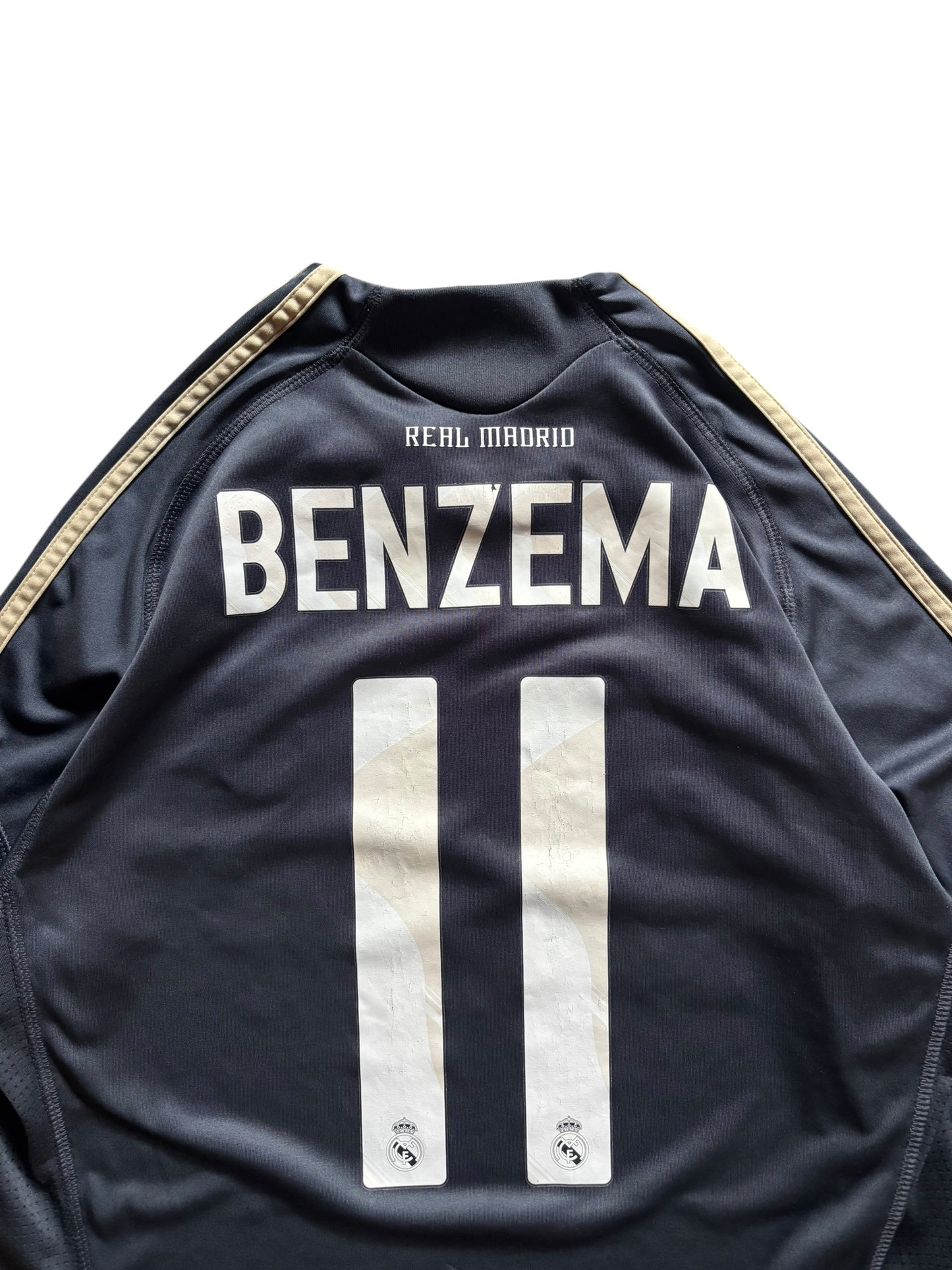 09/10 Adidas Real Madrid Away No.11 Karim Benzema