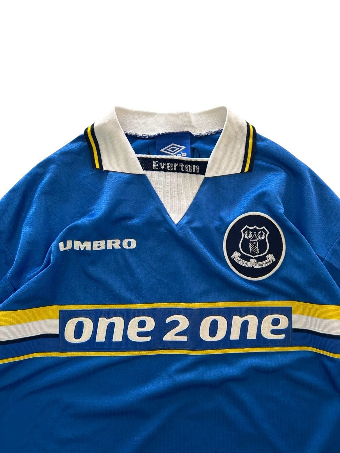 98/99 Umbro Everton Home No.15 Materazzi