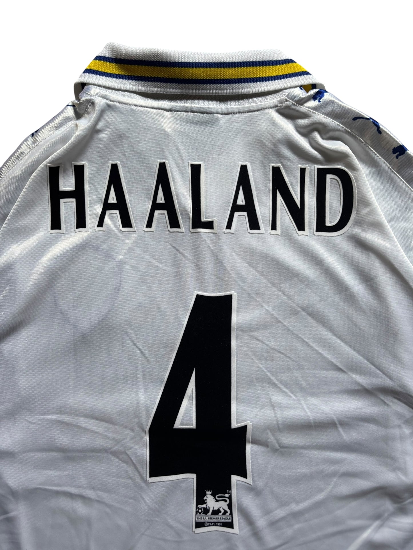 98/00 Puma Leeds United Home No.4 Alf-Inge Haaland