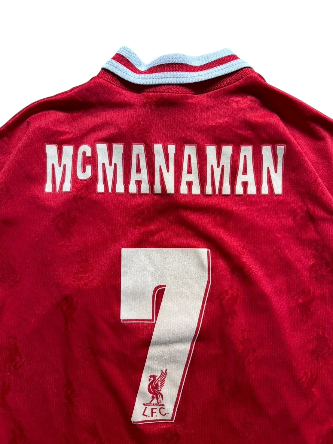 96/98 Reebok Liverpool Home No.7 Steve McManaman