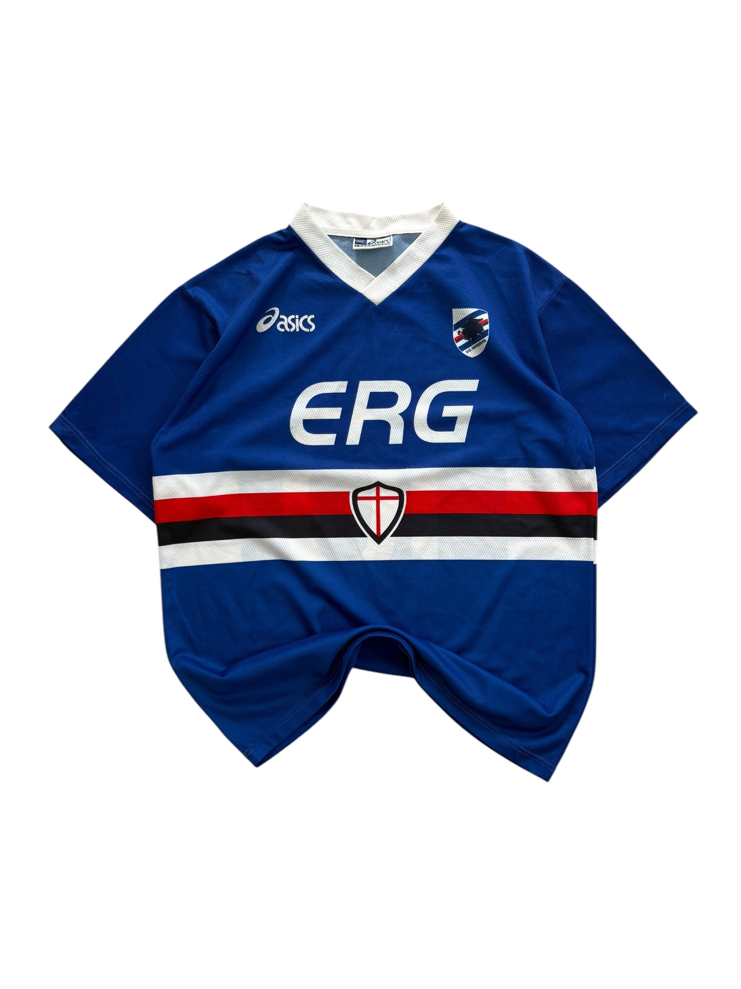 03/04 Asics Sampdoria Home No.10 Francesco Flachi