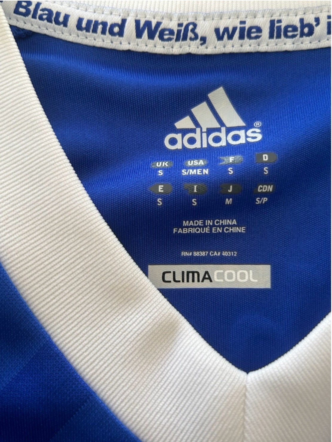 12/14 Adidas Schalke Home Raul