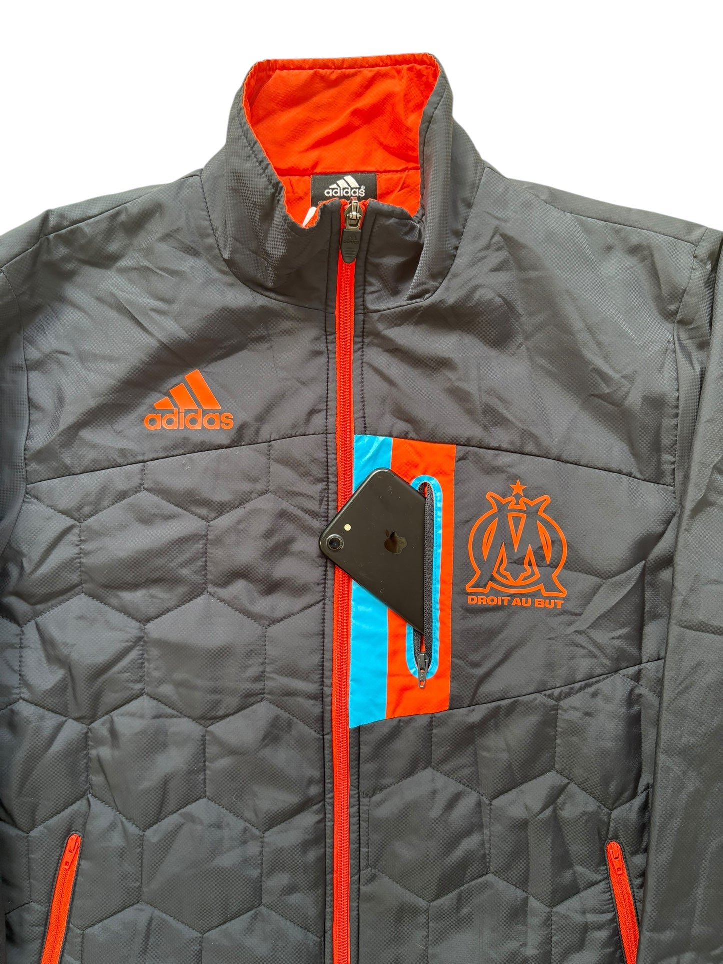Adidas Olympic Marseille Soft Puffy Jacket