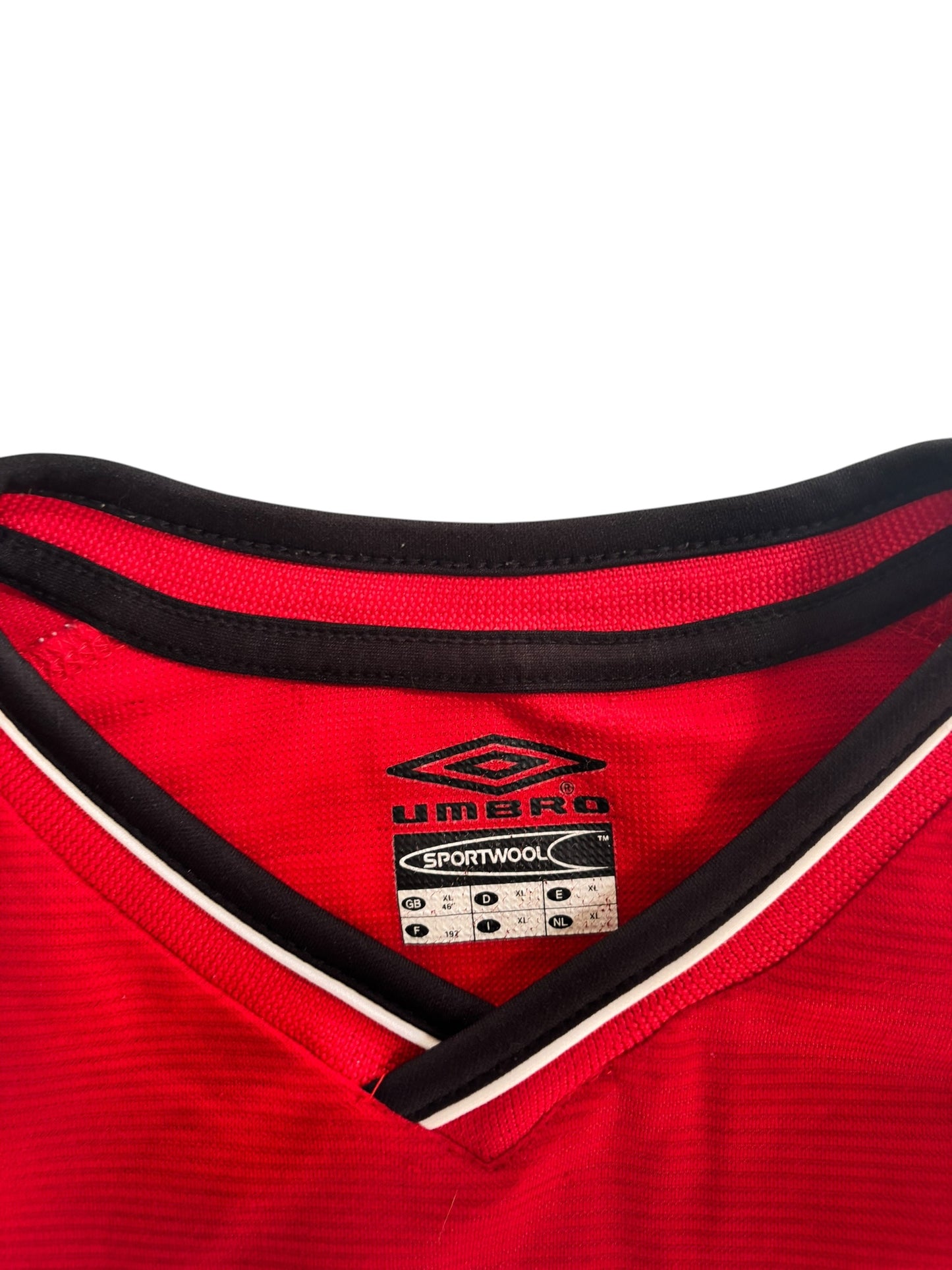 00/02 Umbro Manchester United Home No.7 Beckham