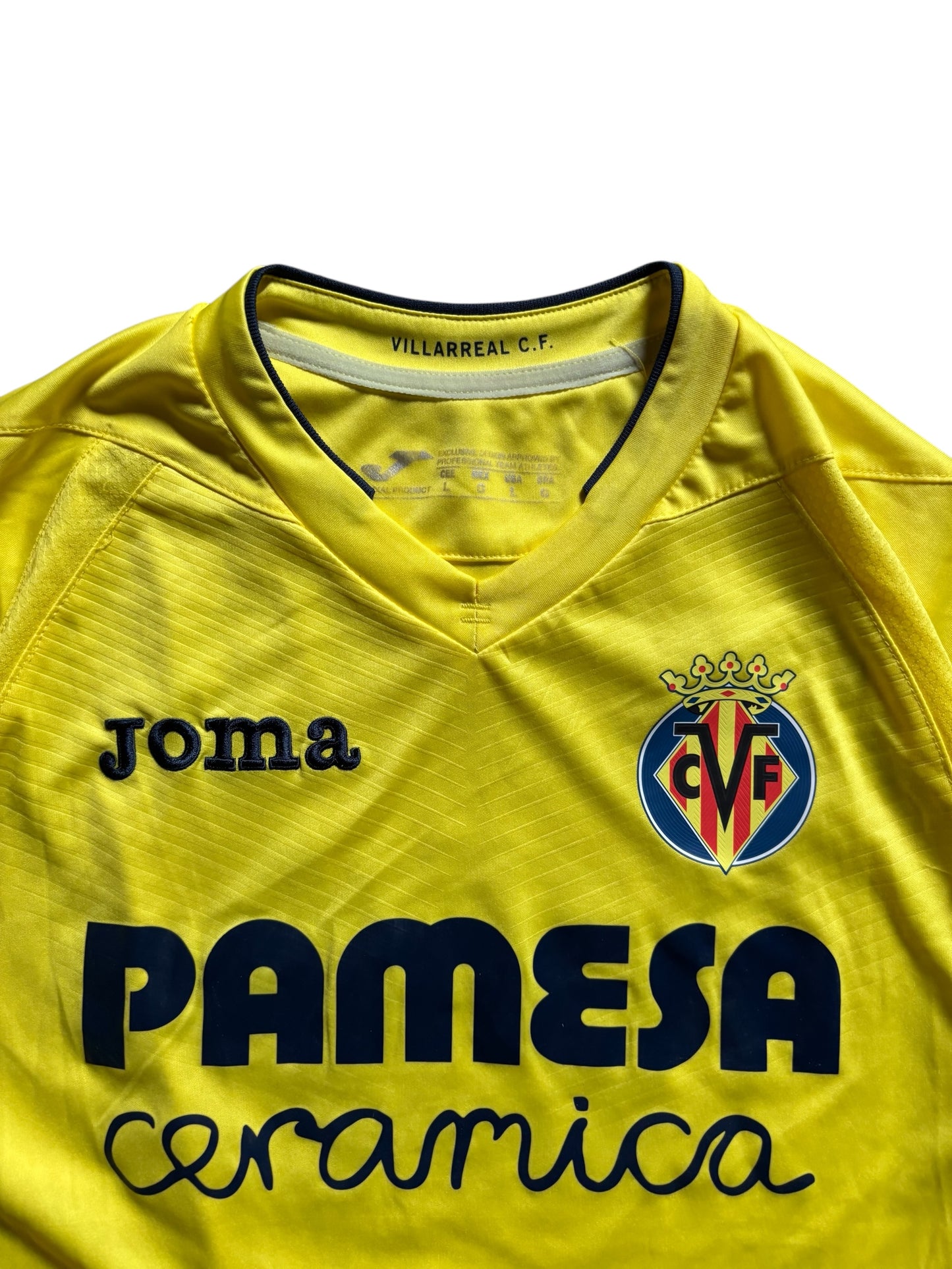 16/17 Joma Villarreal Home No.9 Roberto Soldado