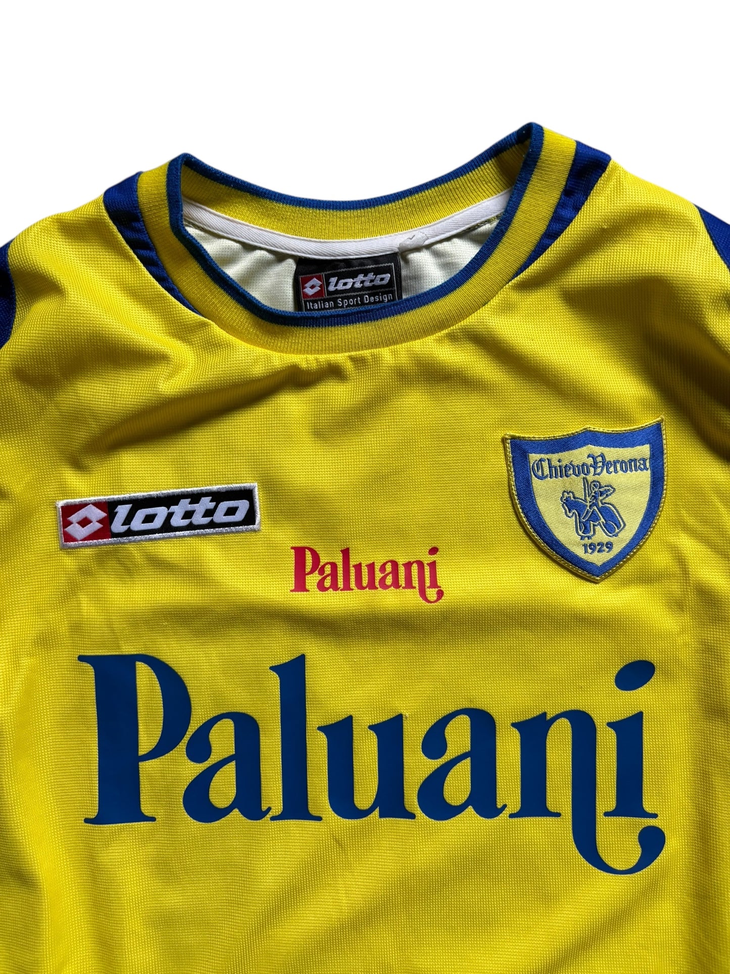 04/05 Lotto Chievo Verona Home L/S No.33 Matteo Brighi