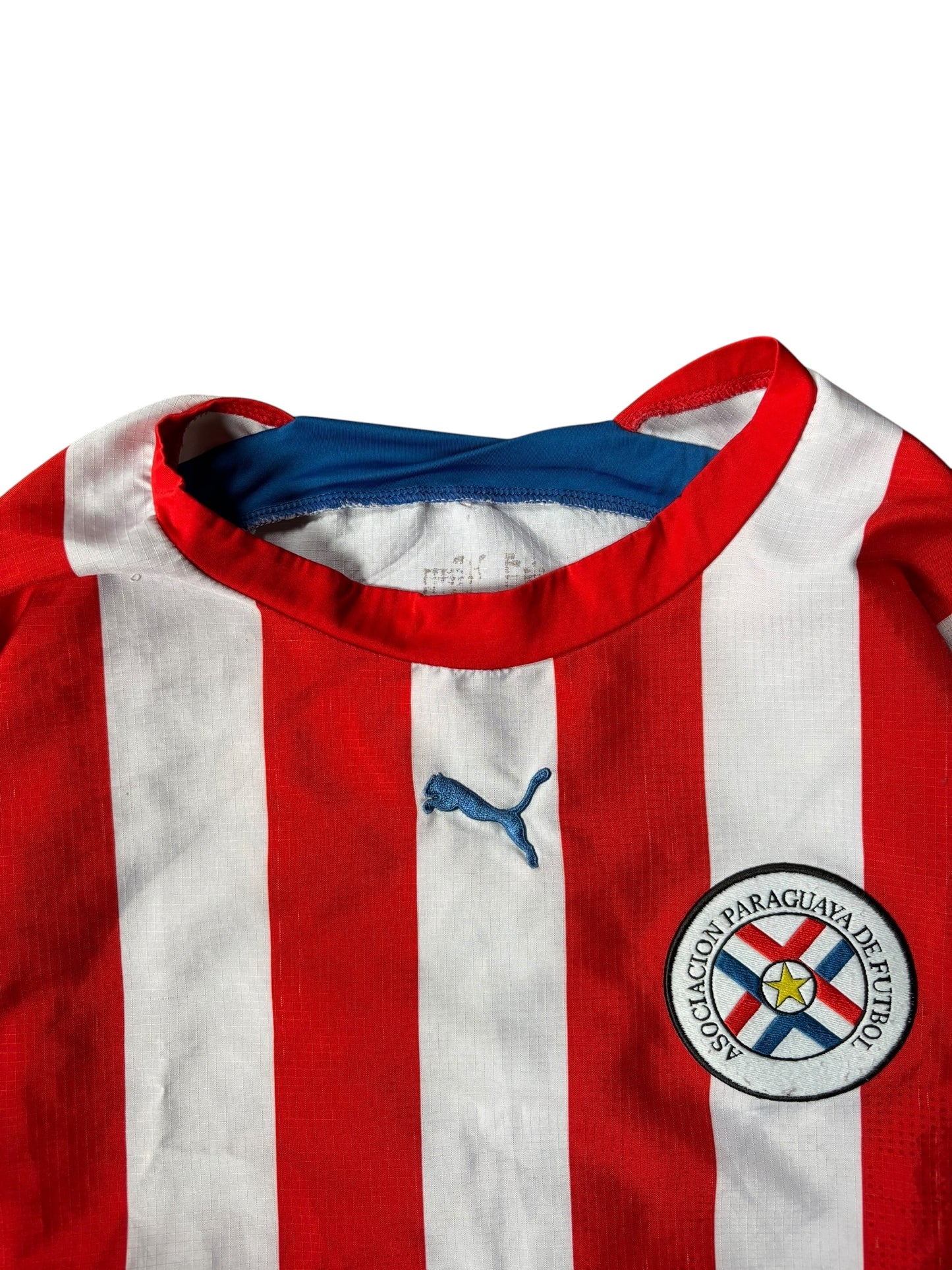 06/07 Puma Paraguay National Team Home No.9 Roque Santa Cruz