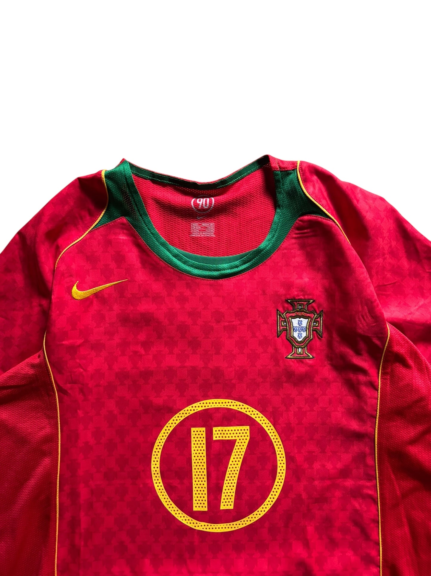 04/06 Nike Portugal National Team No.17 Cristiano Ronaldo