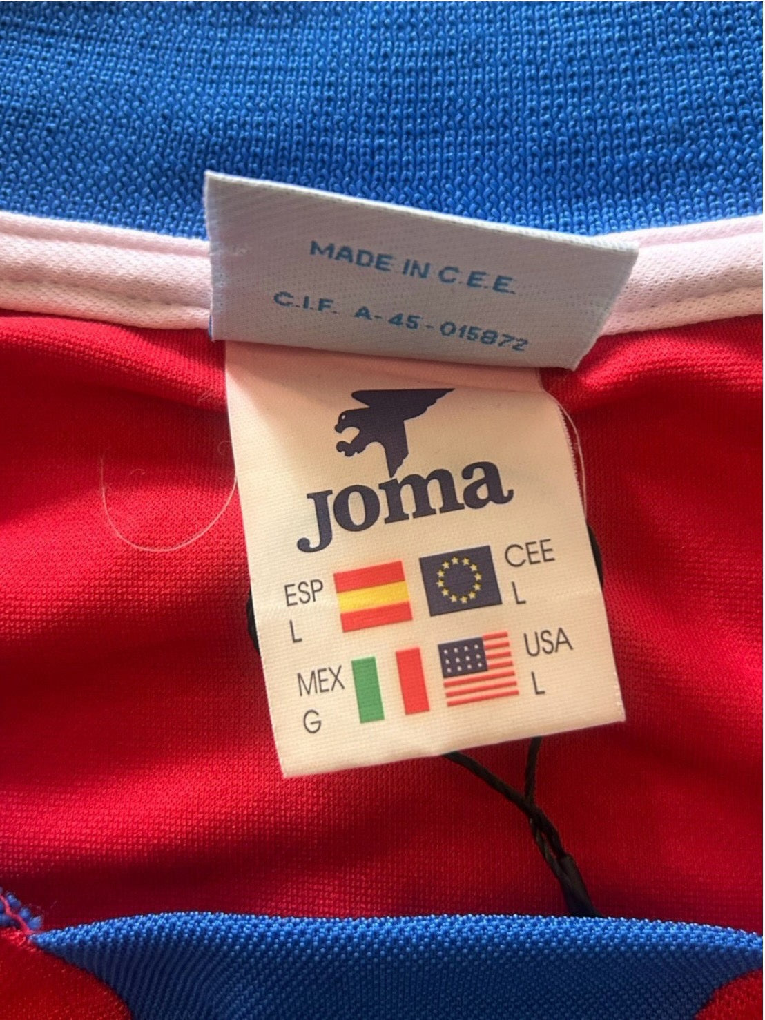 2002 Joma Costa Rica Home Wanchope
