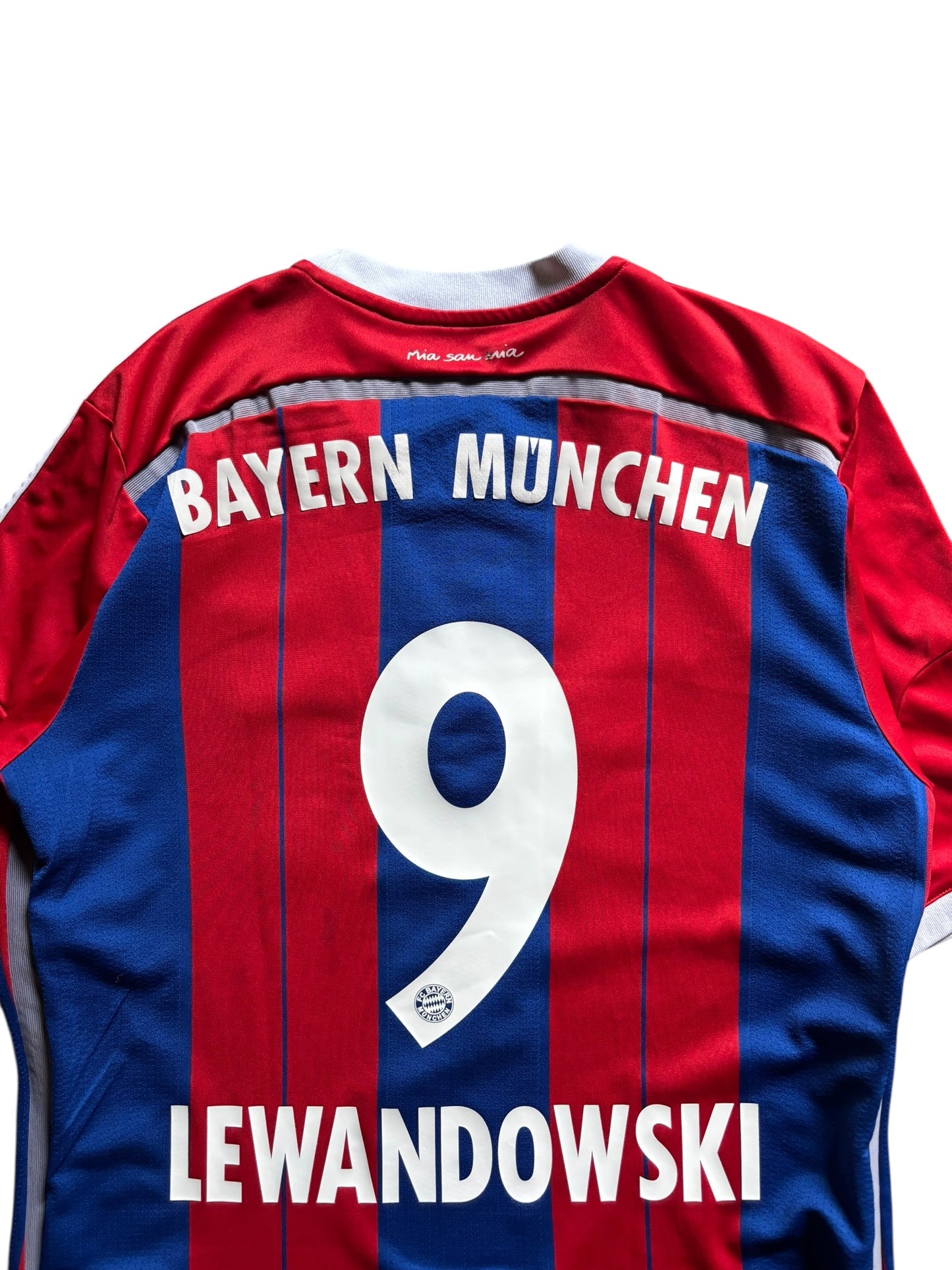 14/15 Adidas Bayern Munchen Home No.9 Robert Levandowski