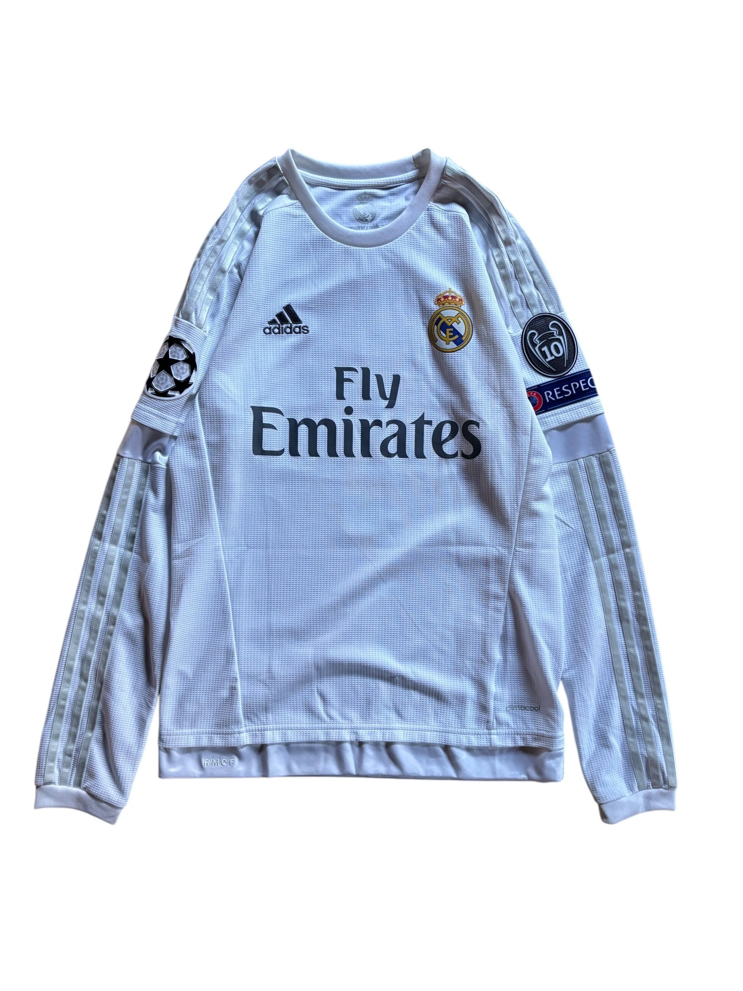 15/16 Adidas Real Madrid L/S Home No.7 Cristiano Ronaldo