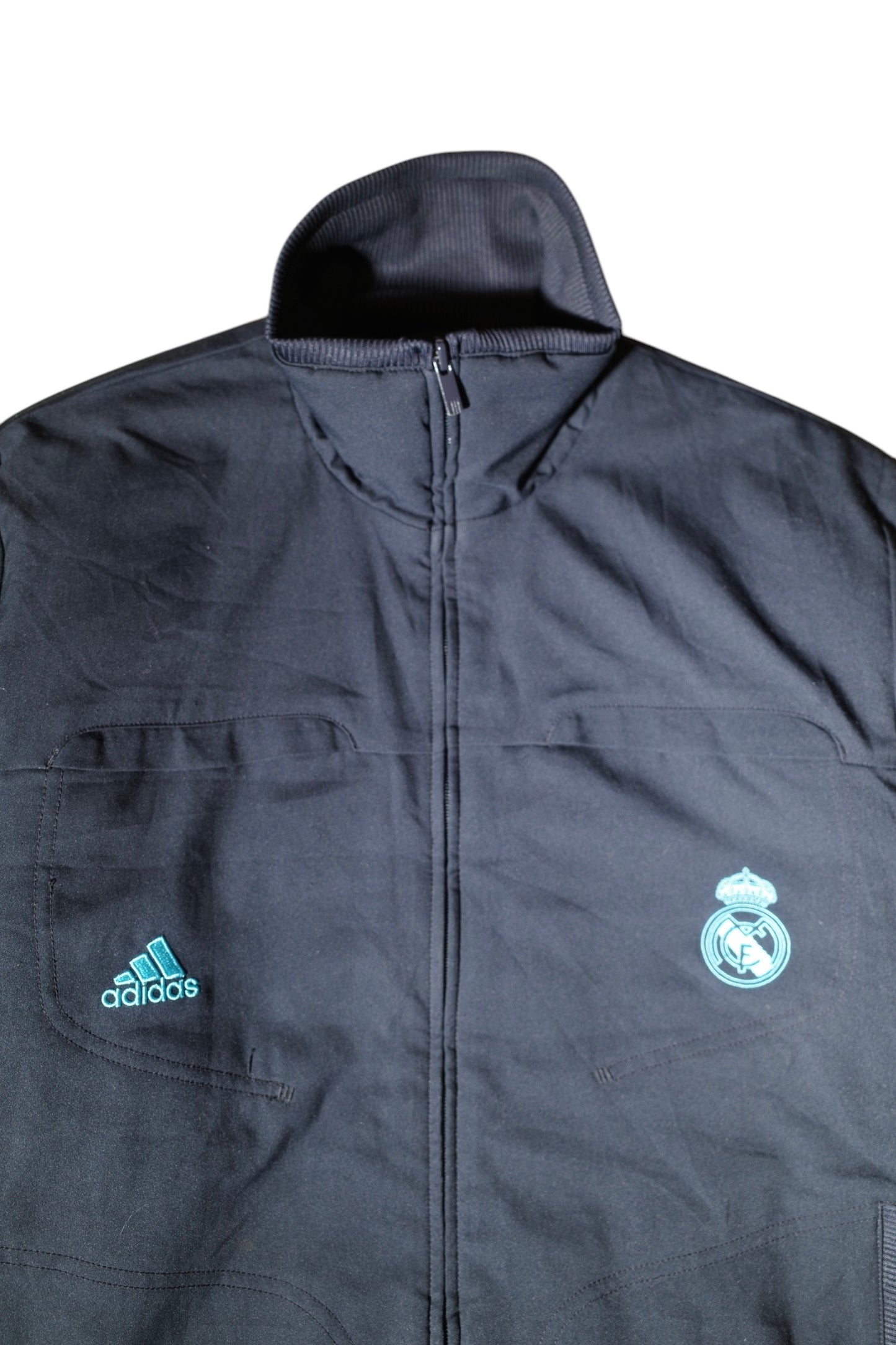 00s Adidas Real Madrid Puffer Jacket