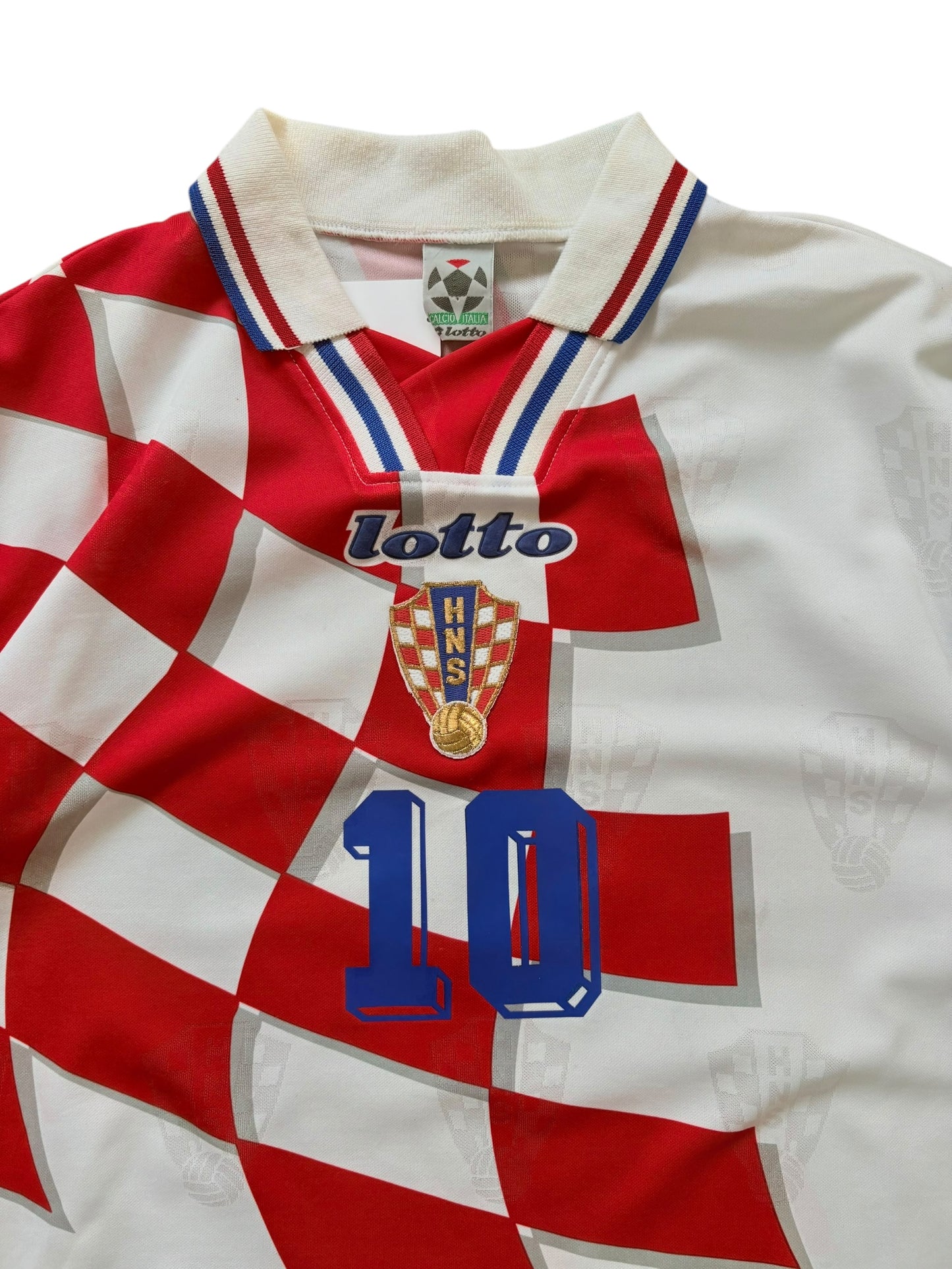 1998 Lotto Croatia National Team Home No.10 Zvonimir Boban