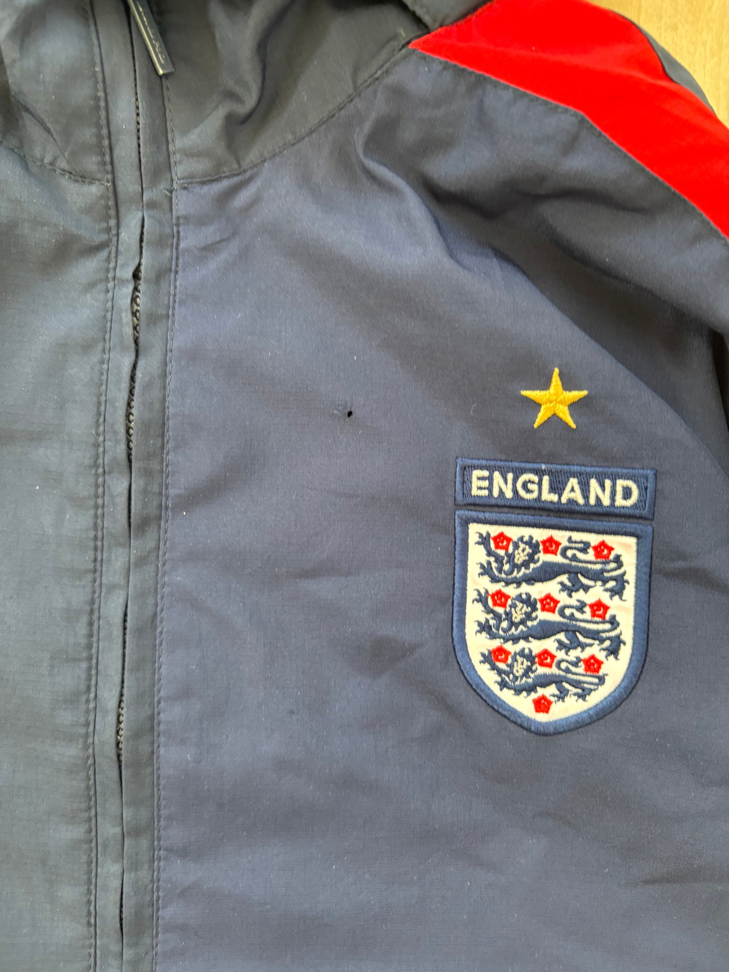 00s Umbro England National Team Nylon Jacket