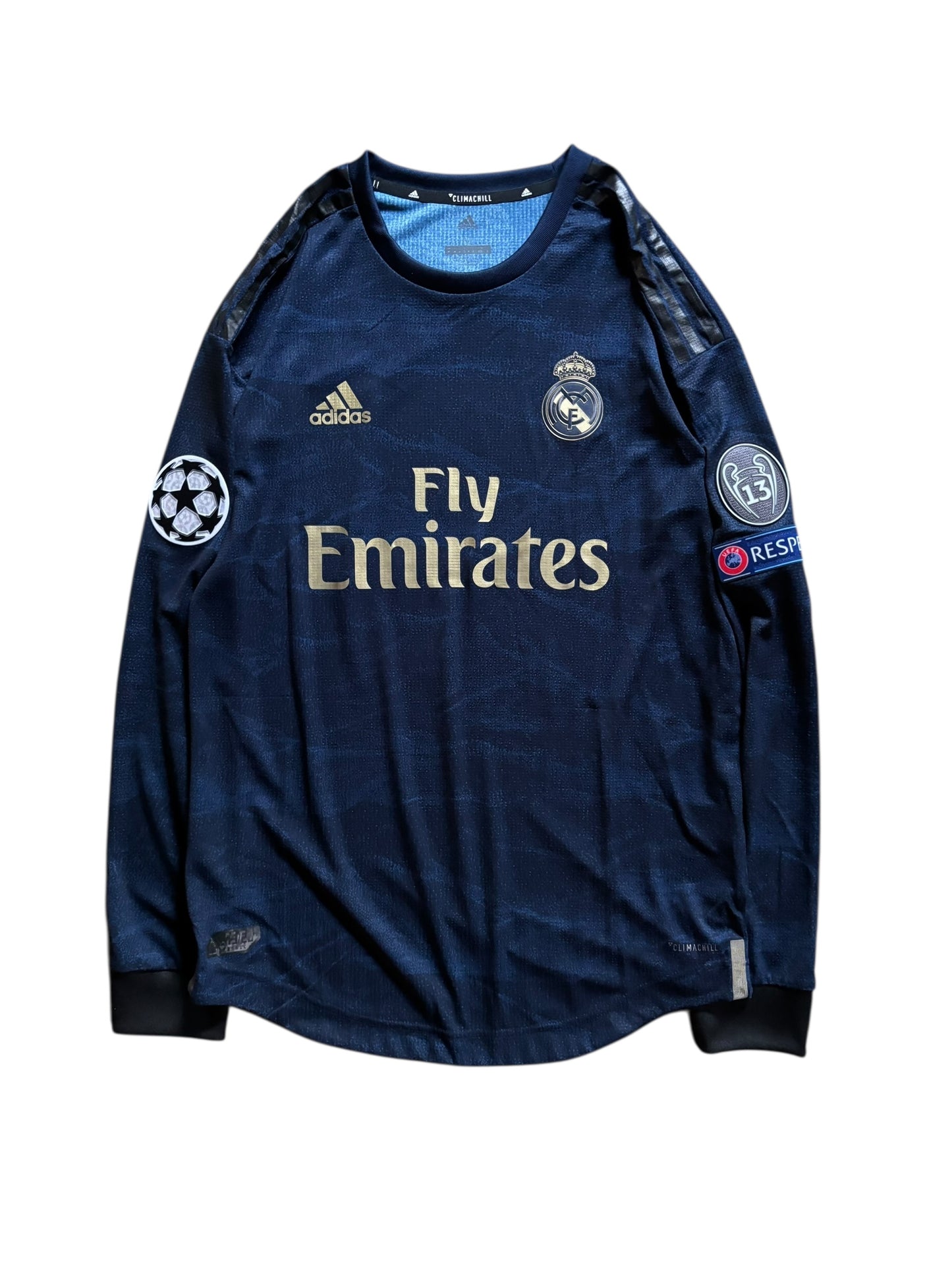 19/20 Adidas Real Madrid L/S Away No.3 Eder Militao