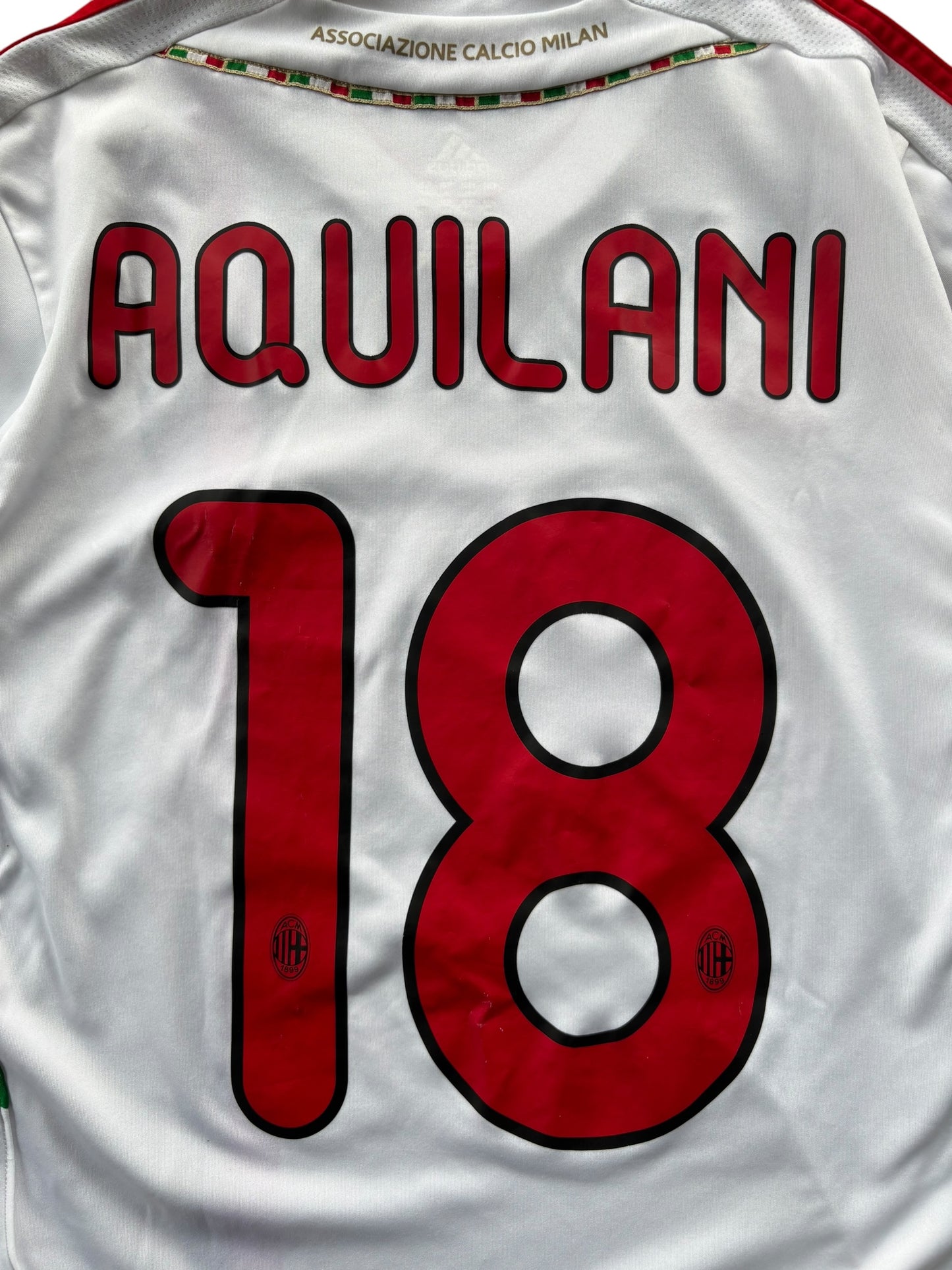 11/12 Adidas AC Milan Away Shirt No.18 Alberto Aquilani