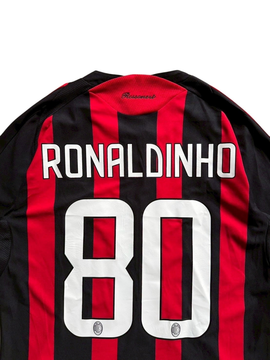 08/09 Adidas AC Milan Home No.80 Ronaldinho