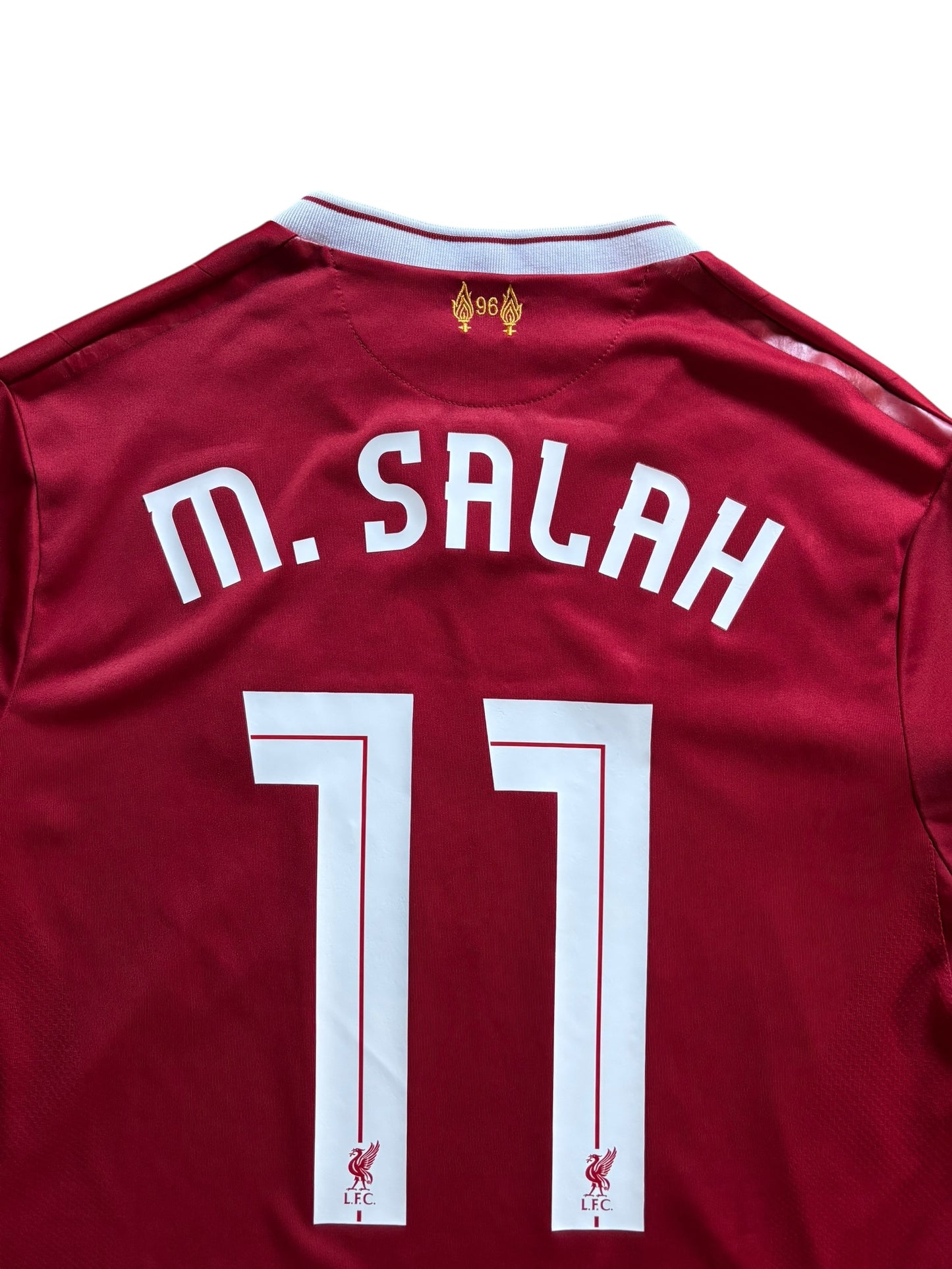 17/18 New Balance Liverpool Home No.11 Mohamed Salah