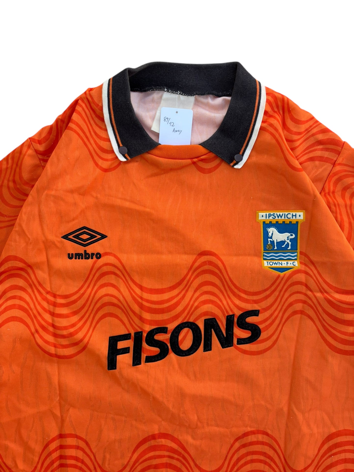 89/92 Umbro Ipswich Town Away