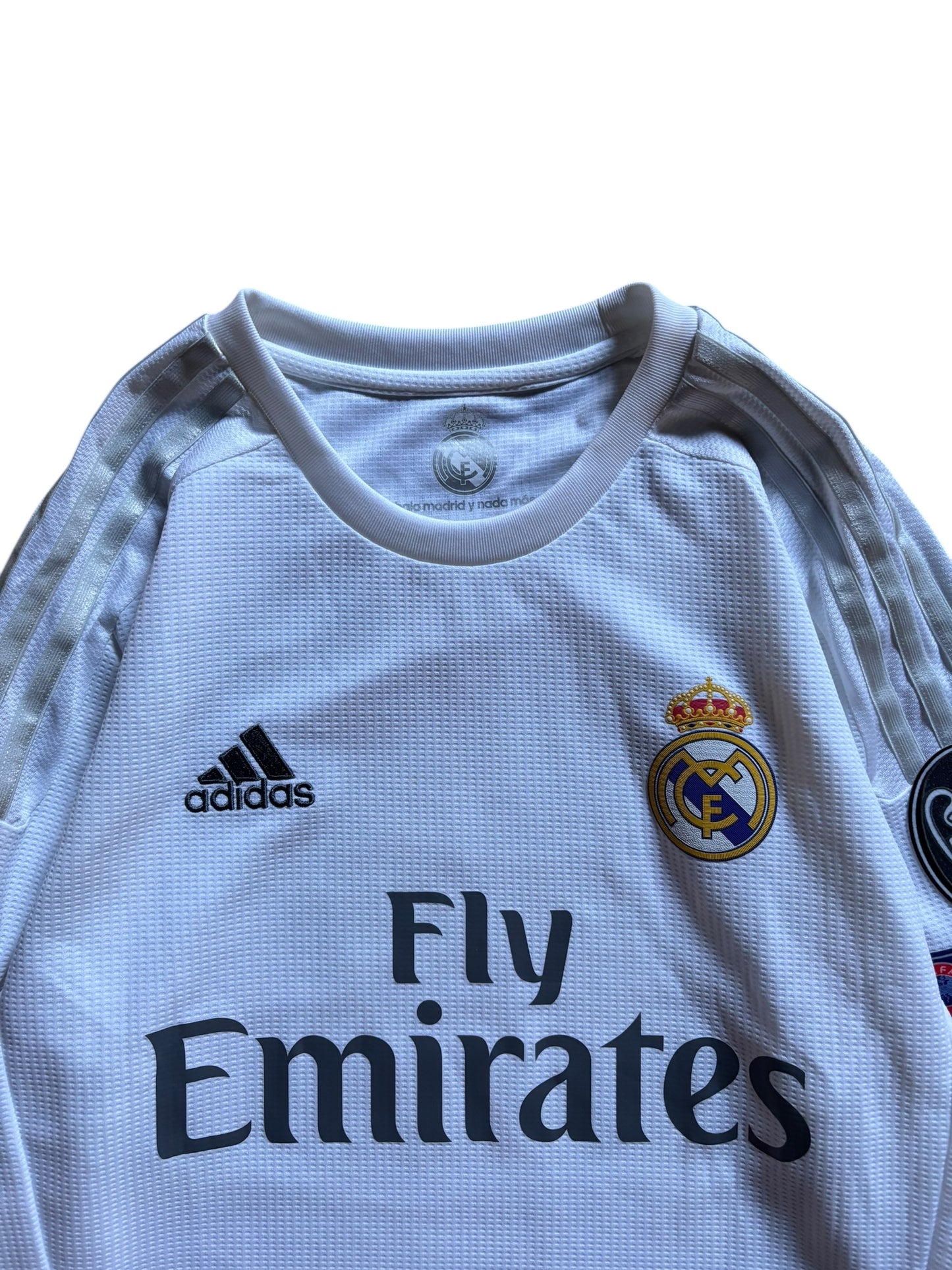 15/16 Adidas Real Madrid L/S Home No.7 Cristiano Ronaldo