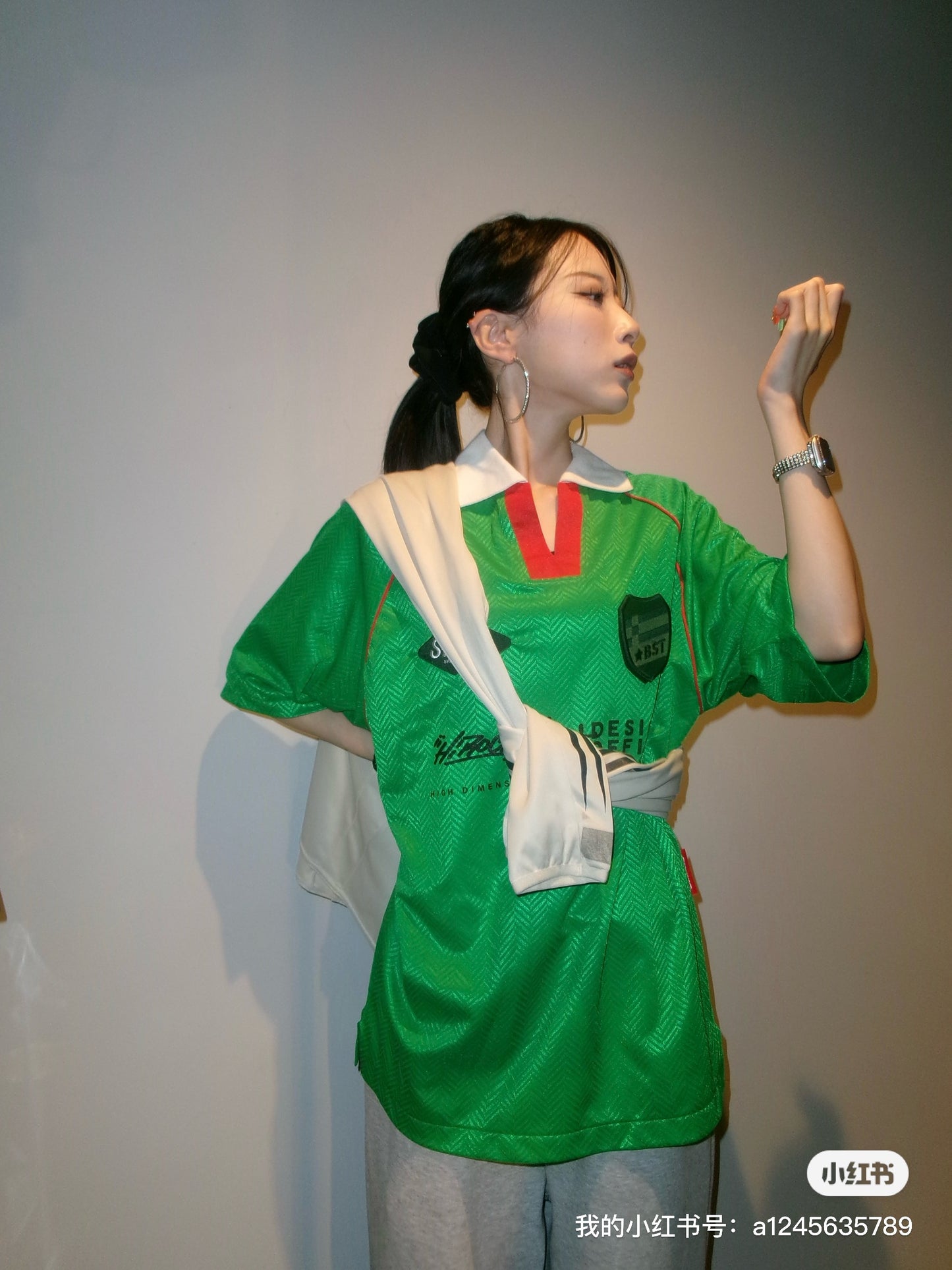 Bastone × SHERL × HIROCK DESIGN OFFICE Football Top