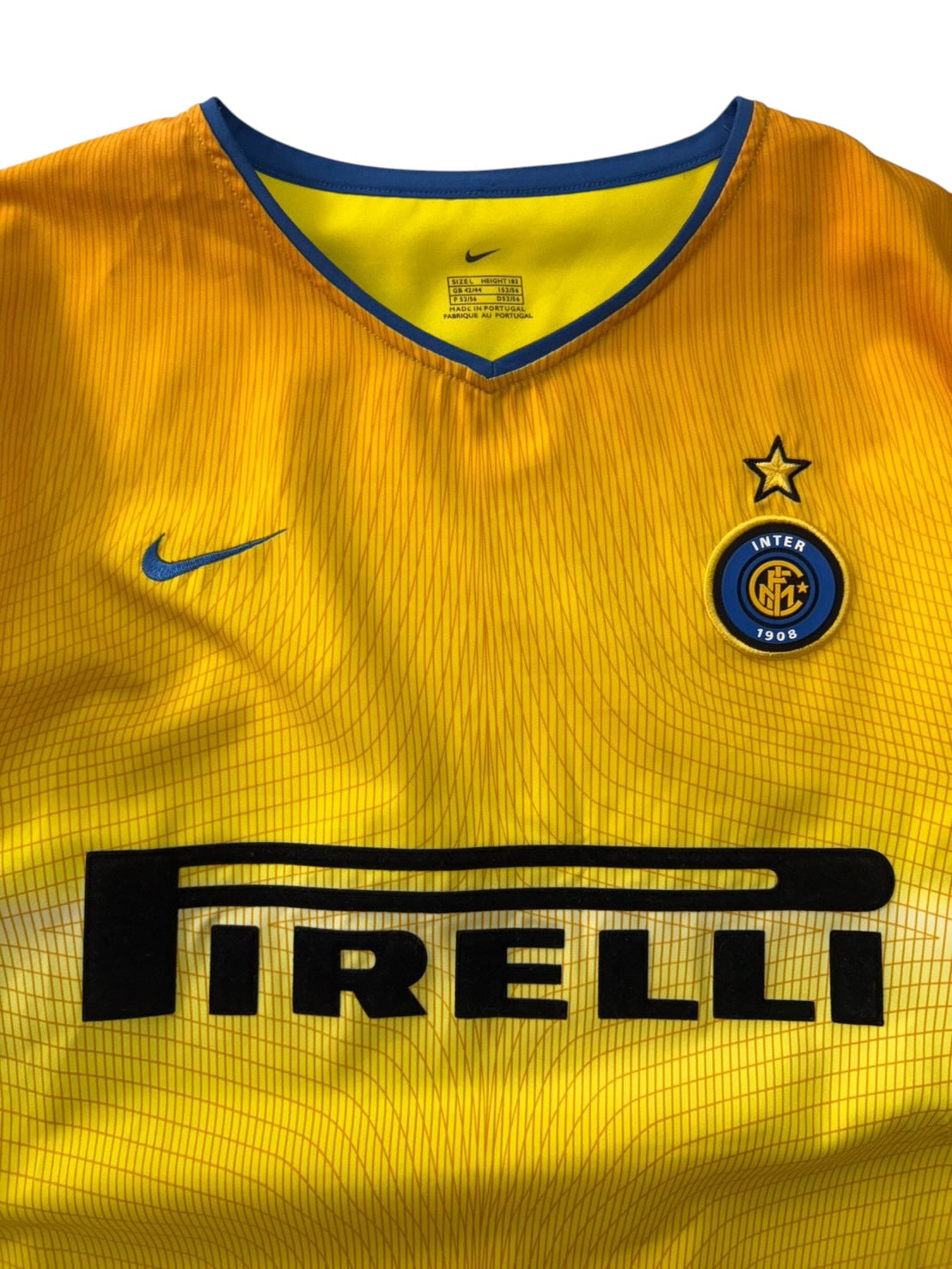 02/03 Nike Inter Third No.13 Cannavaro