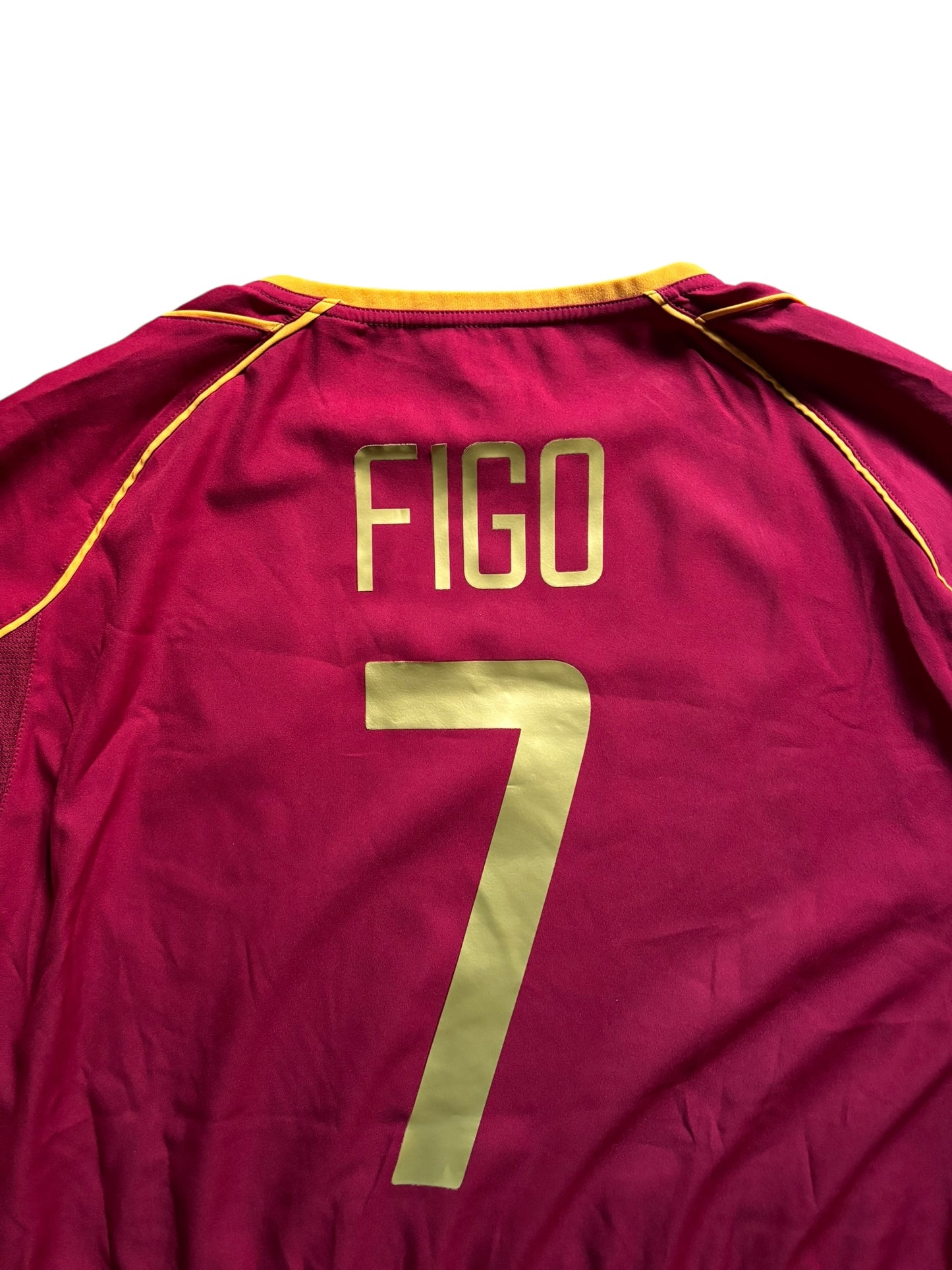 2002 Nike Portugal National Team No.7 Luis Figo