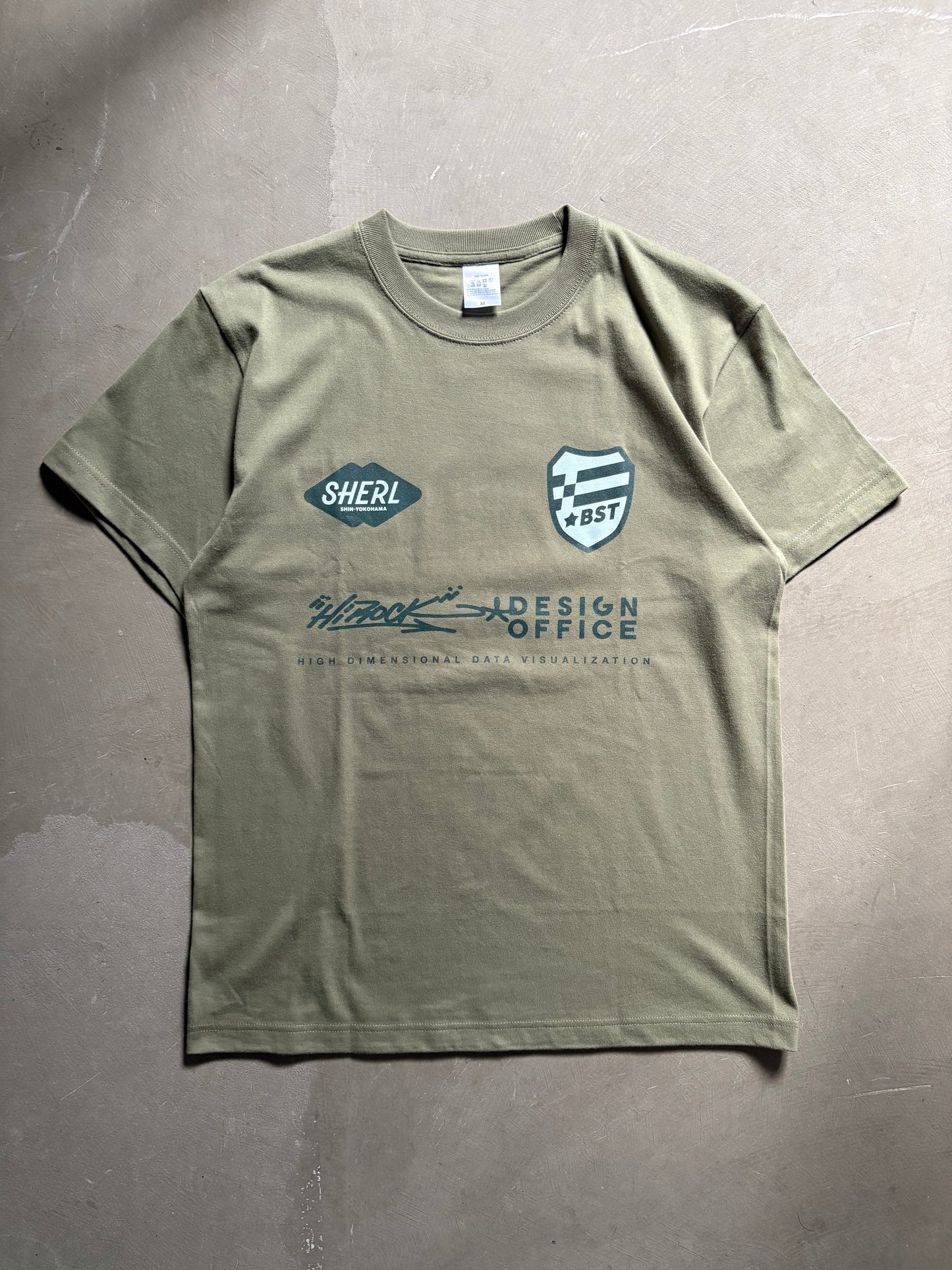 Bastone × SHERL × HIROCK DESIGN OFFICE Tee