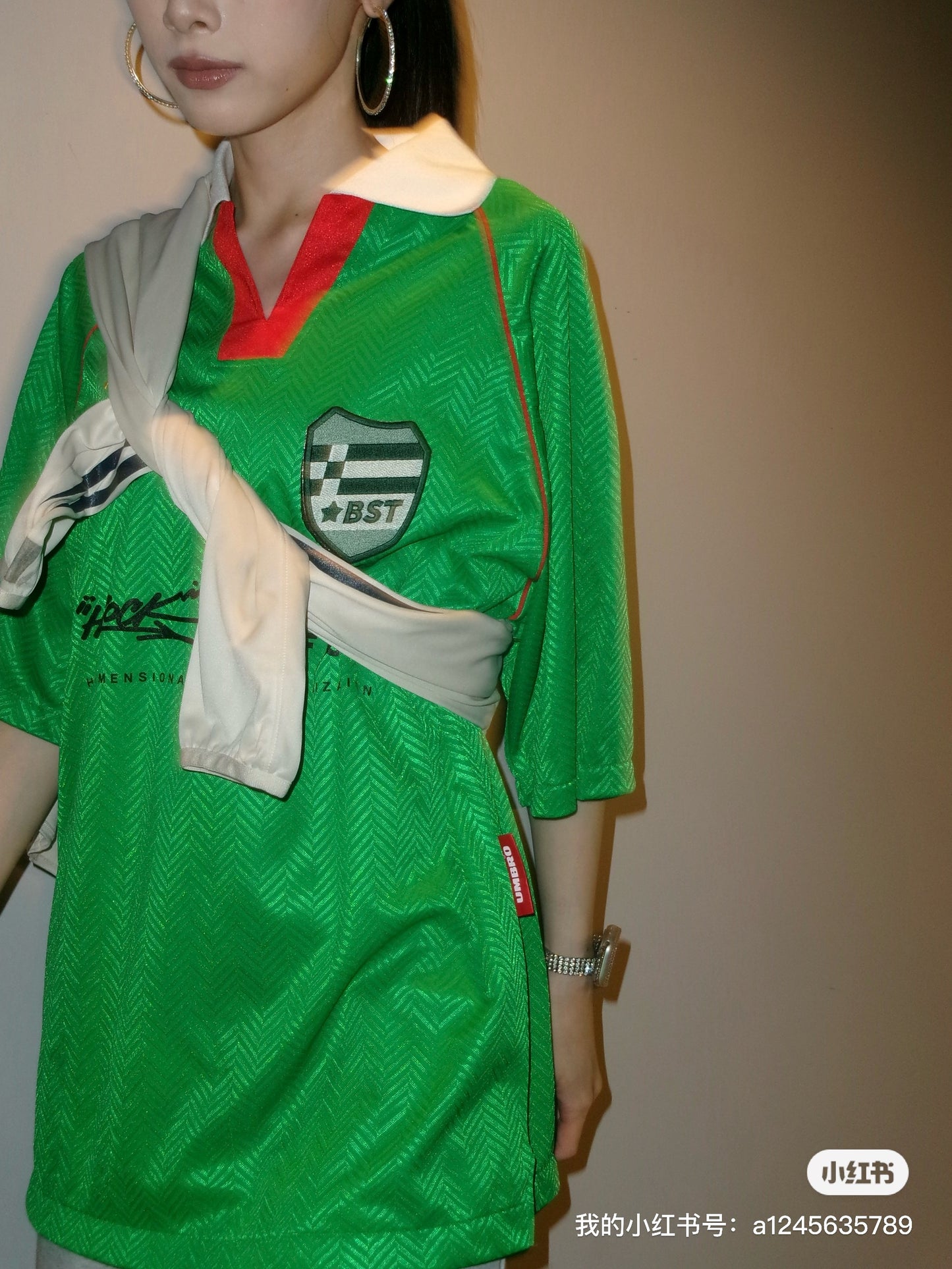 Bastone × SHERL × HIROCK DESIGN OFFICE Football Top