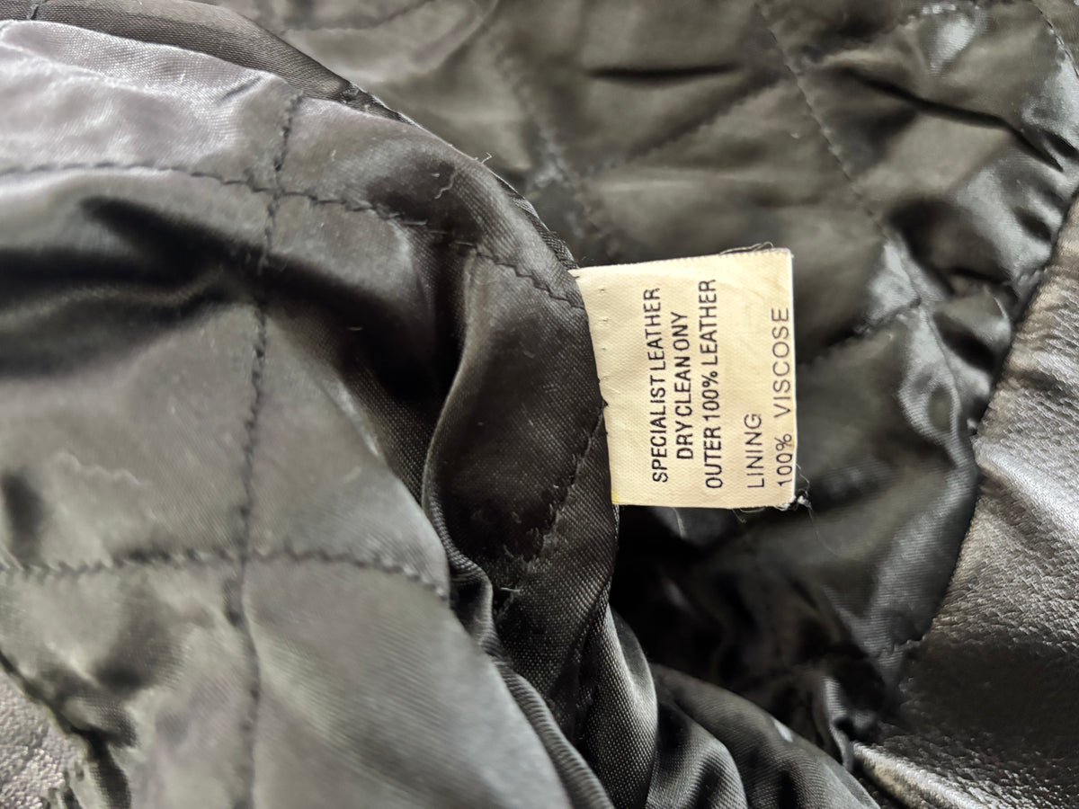 90s Newcastle United Leather Jacket