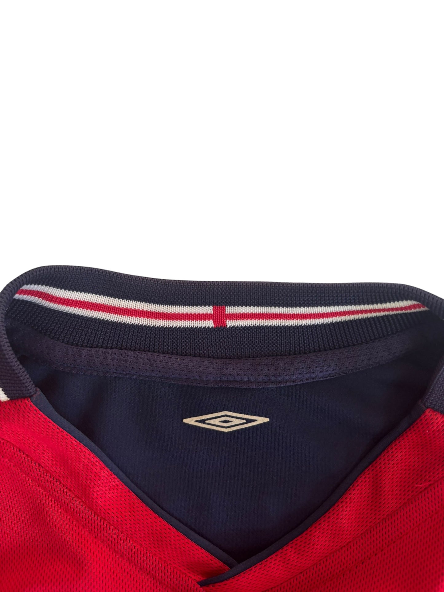 2002 Umbro England Away L/S No.7 Beckham