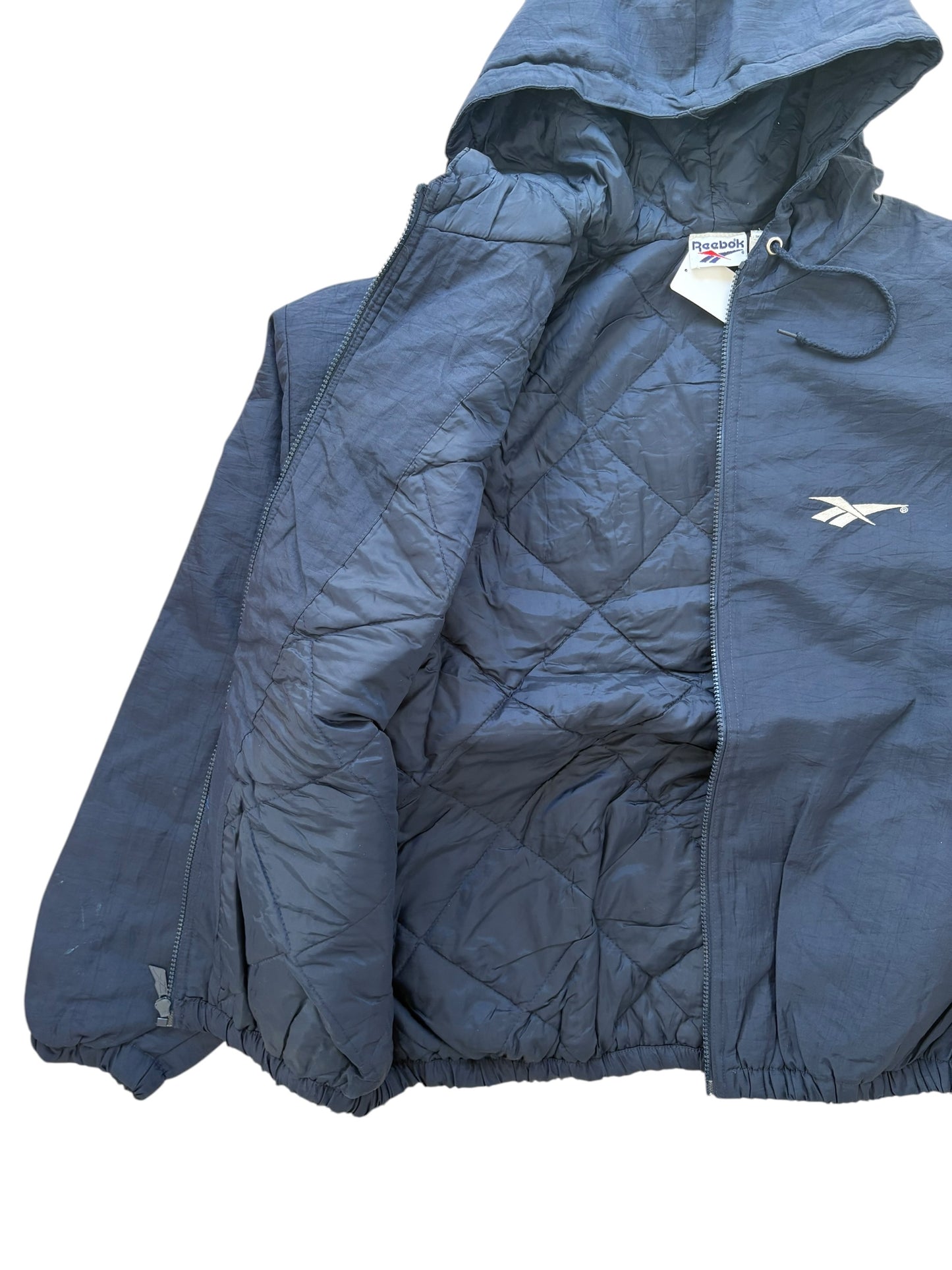90s Reebok Hooded Jacket