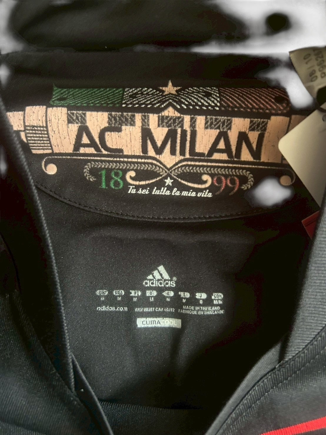 10/11 Adidas AC Milan Third No.33 Thiago Silva