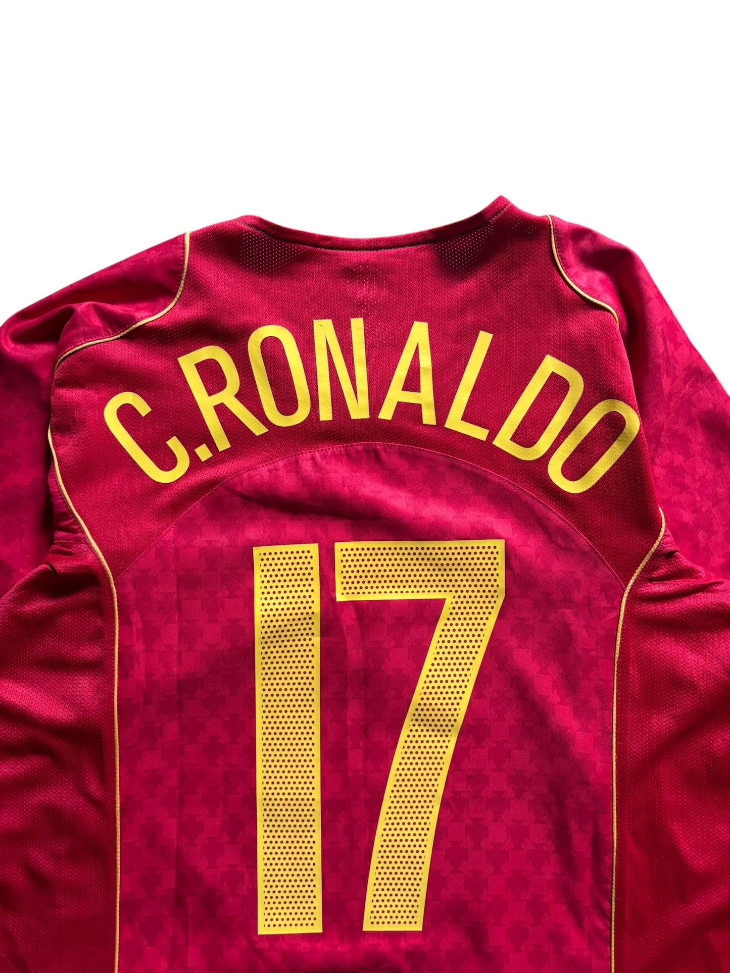 04/06 Nike Portugal National Team No.17 Cristiano Ronaldo