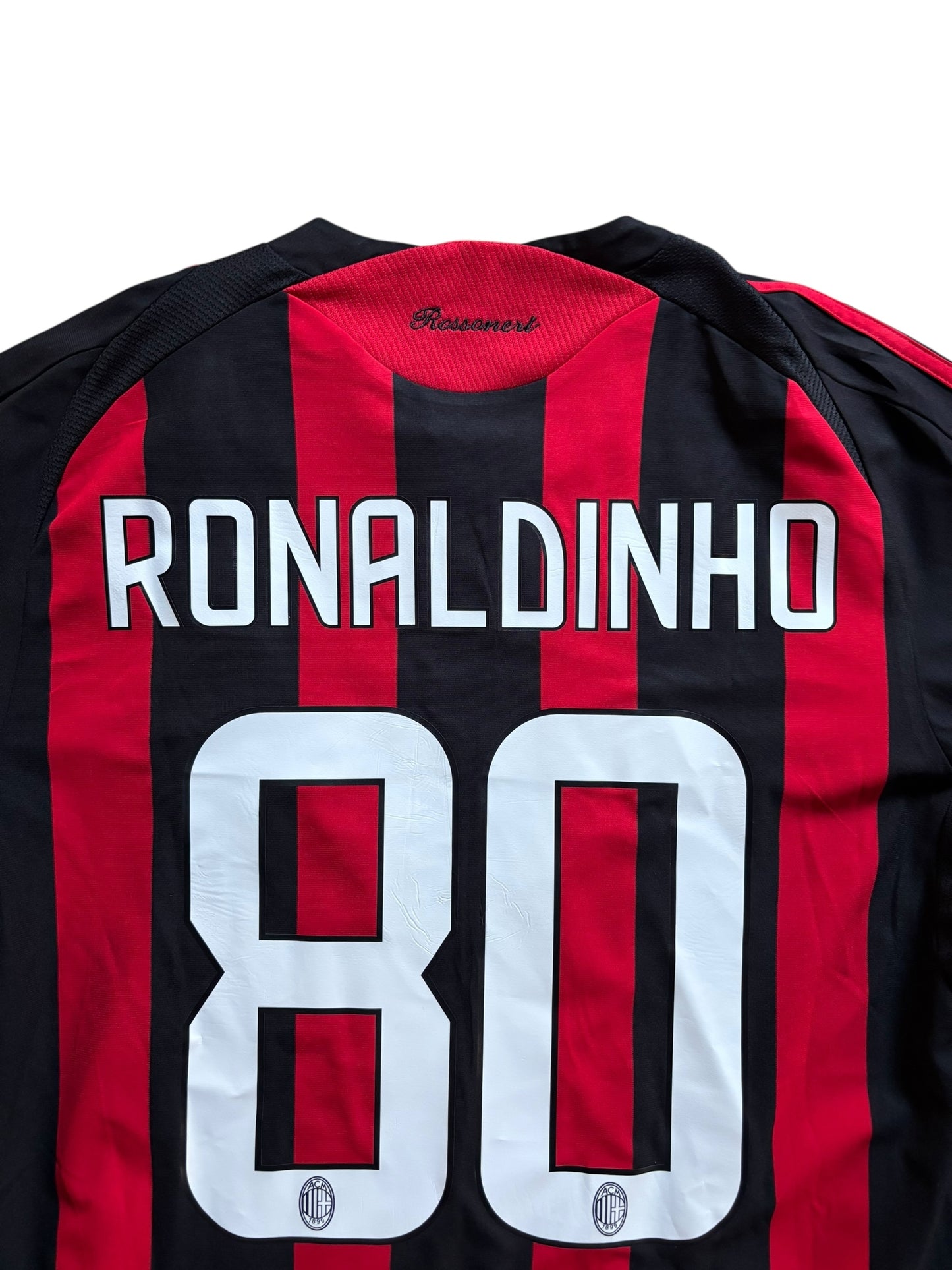08/09 Adidas AC Milan Home No.80 Ronaldinho