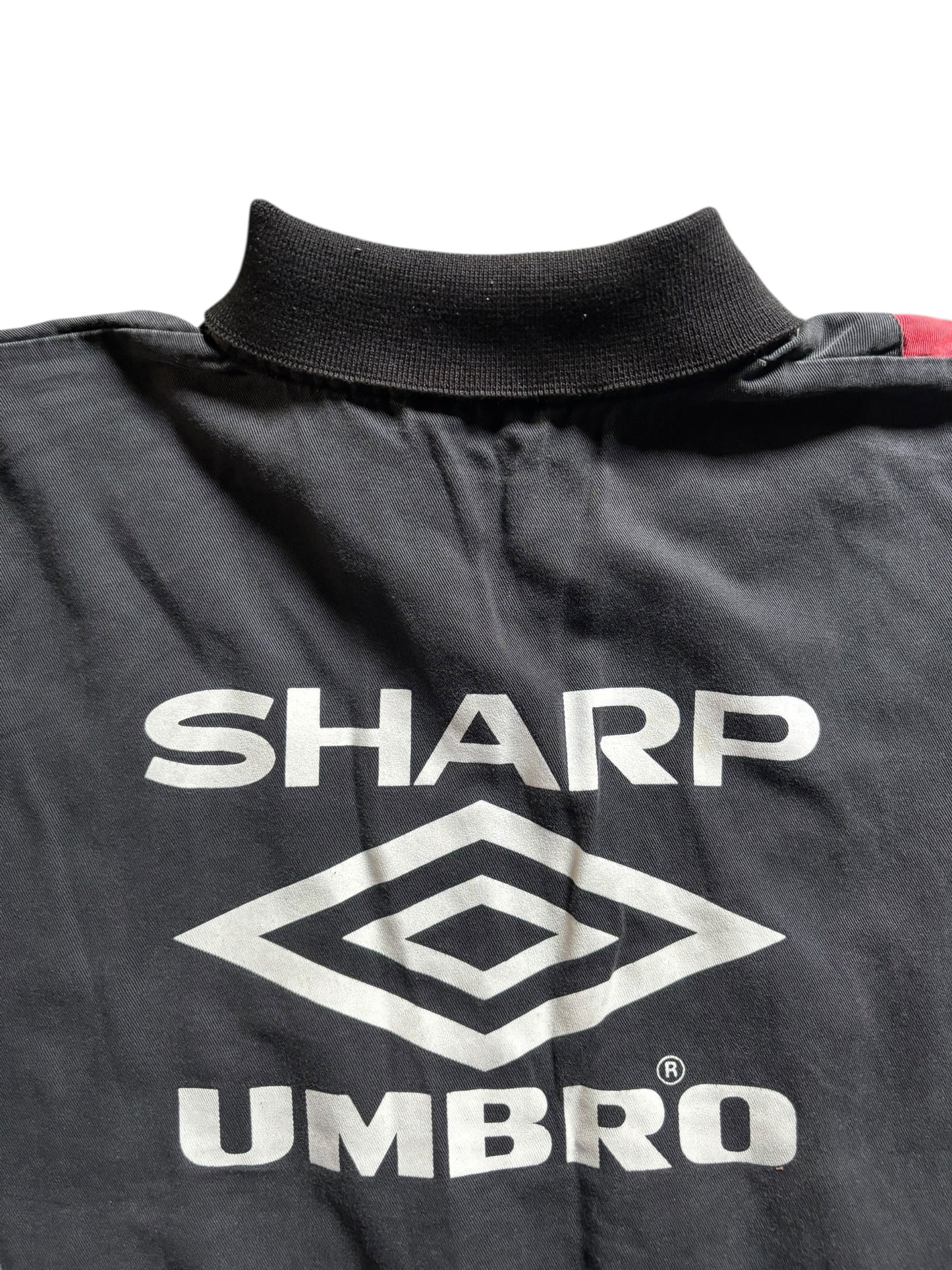 90s Umbro Manchester United Drill Top