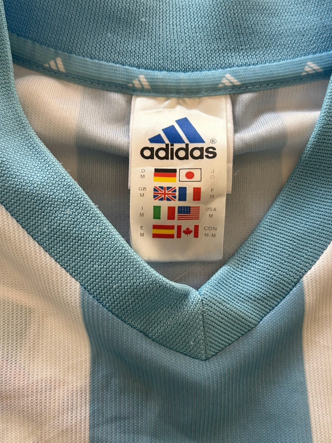 2002 Adidas Argentina Home Batistuta