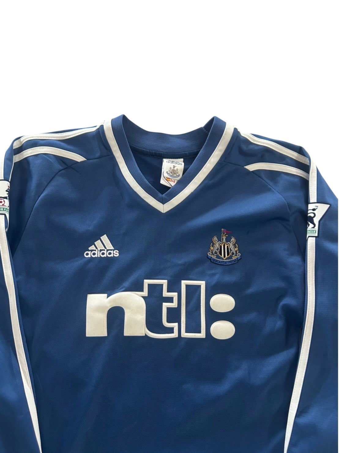 01/02 Adidas Newcastle United Away L/S No.11 Speed