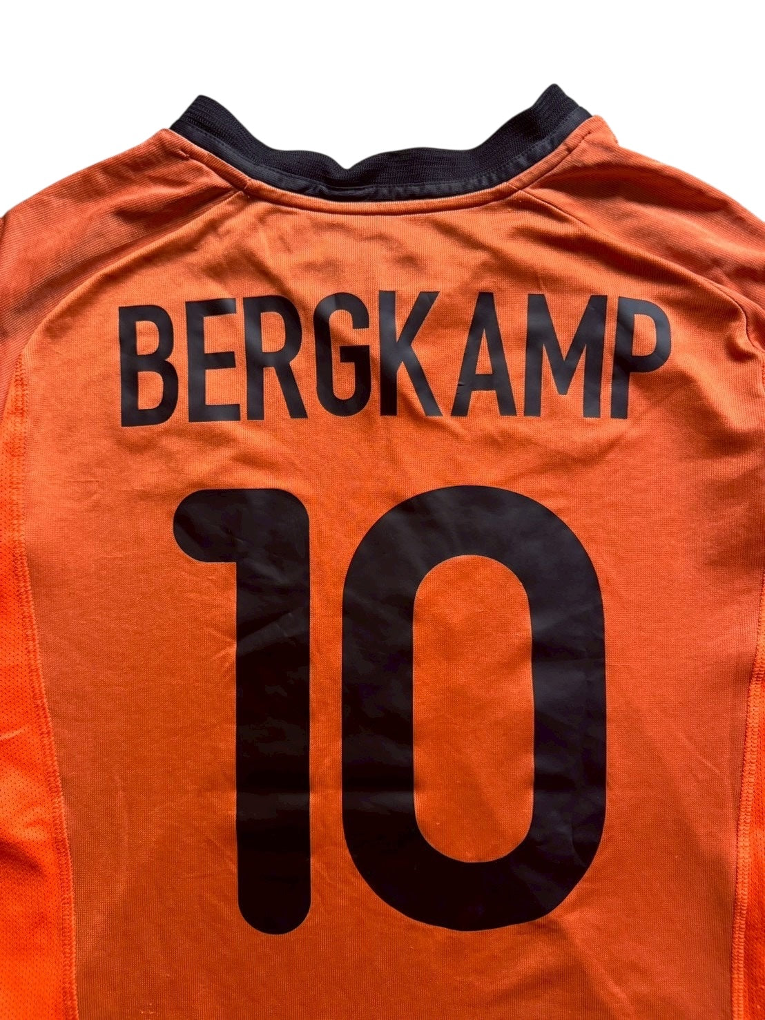 00/02 Nike Netherlands National Team Home No.10 Dennis Bergkamp