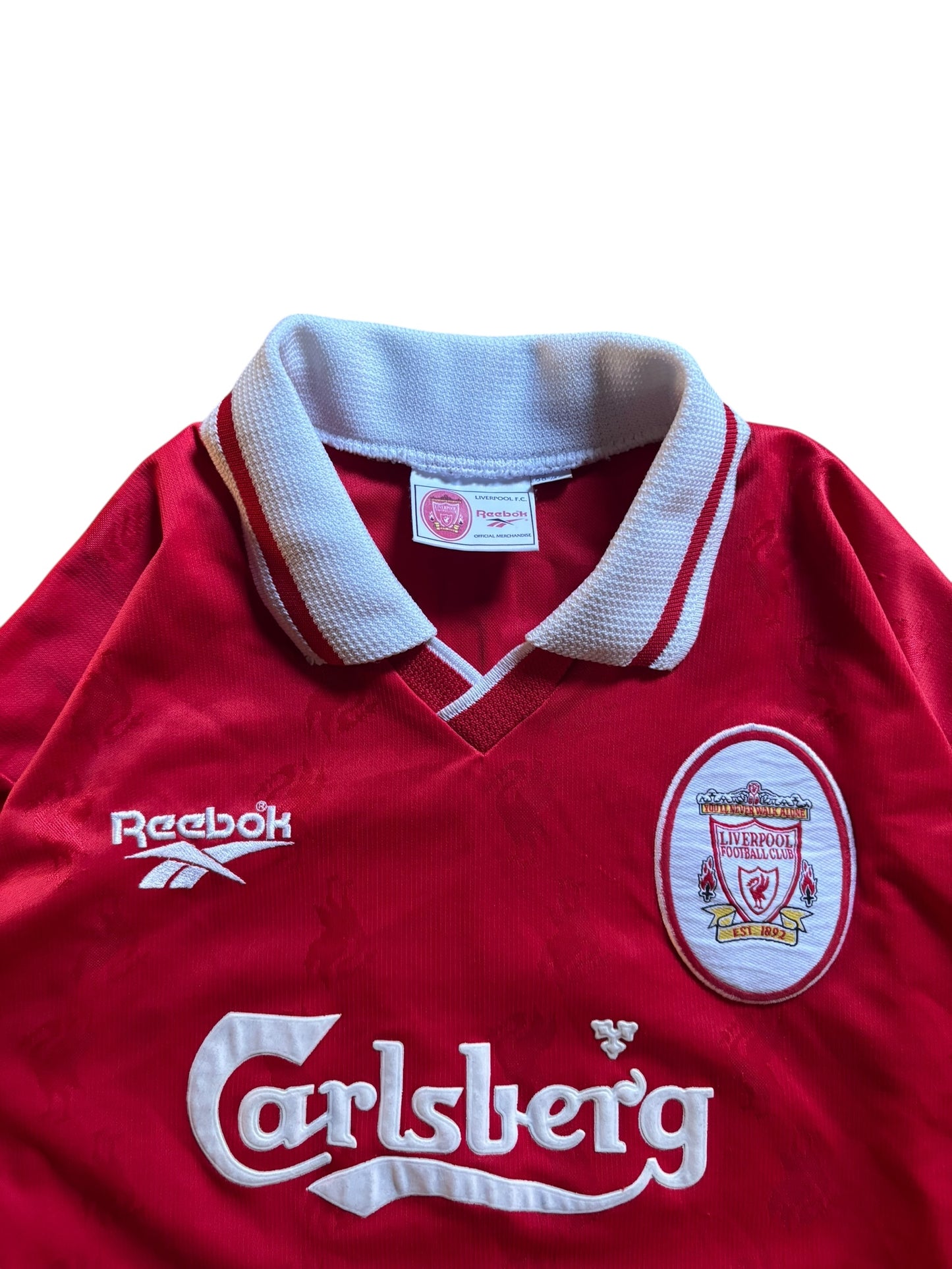96/98 Reebok Liverpool Home No.11 Jamie Redknapp