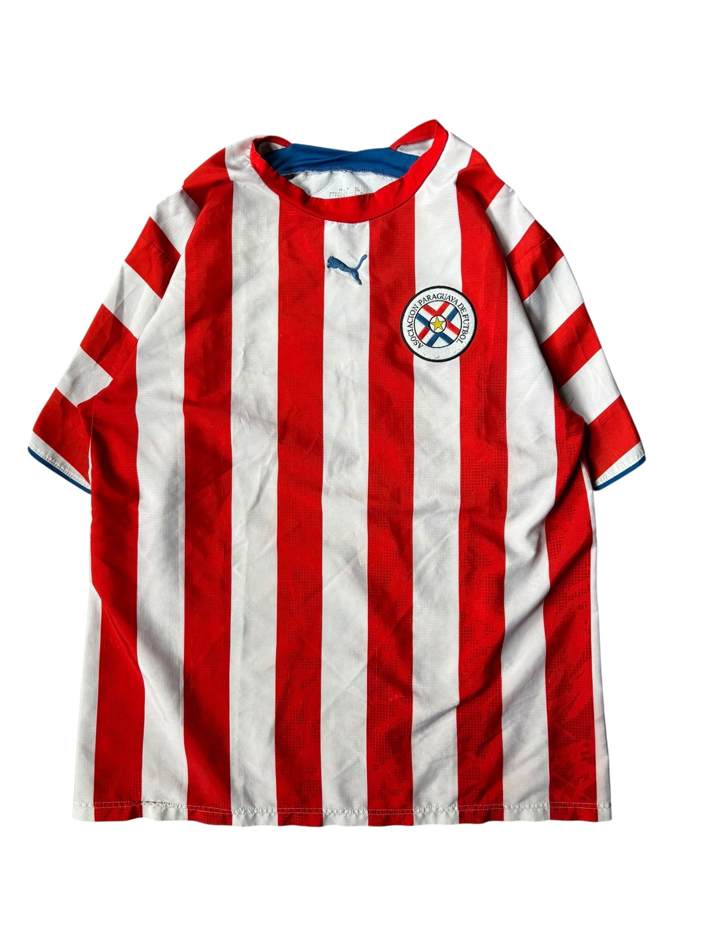 06/07 Puma Paraguay National Team Home No.9 Roque Santa Cruz